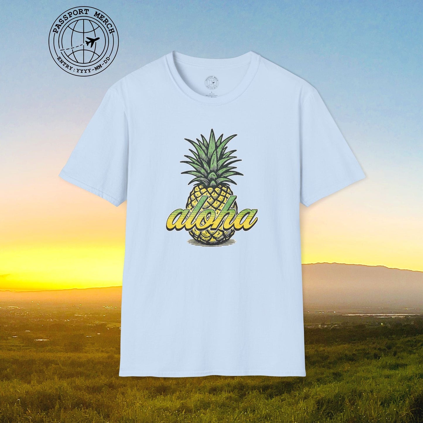 Maui Pineapple Aloha Hawaii T-Shirt
