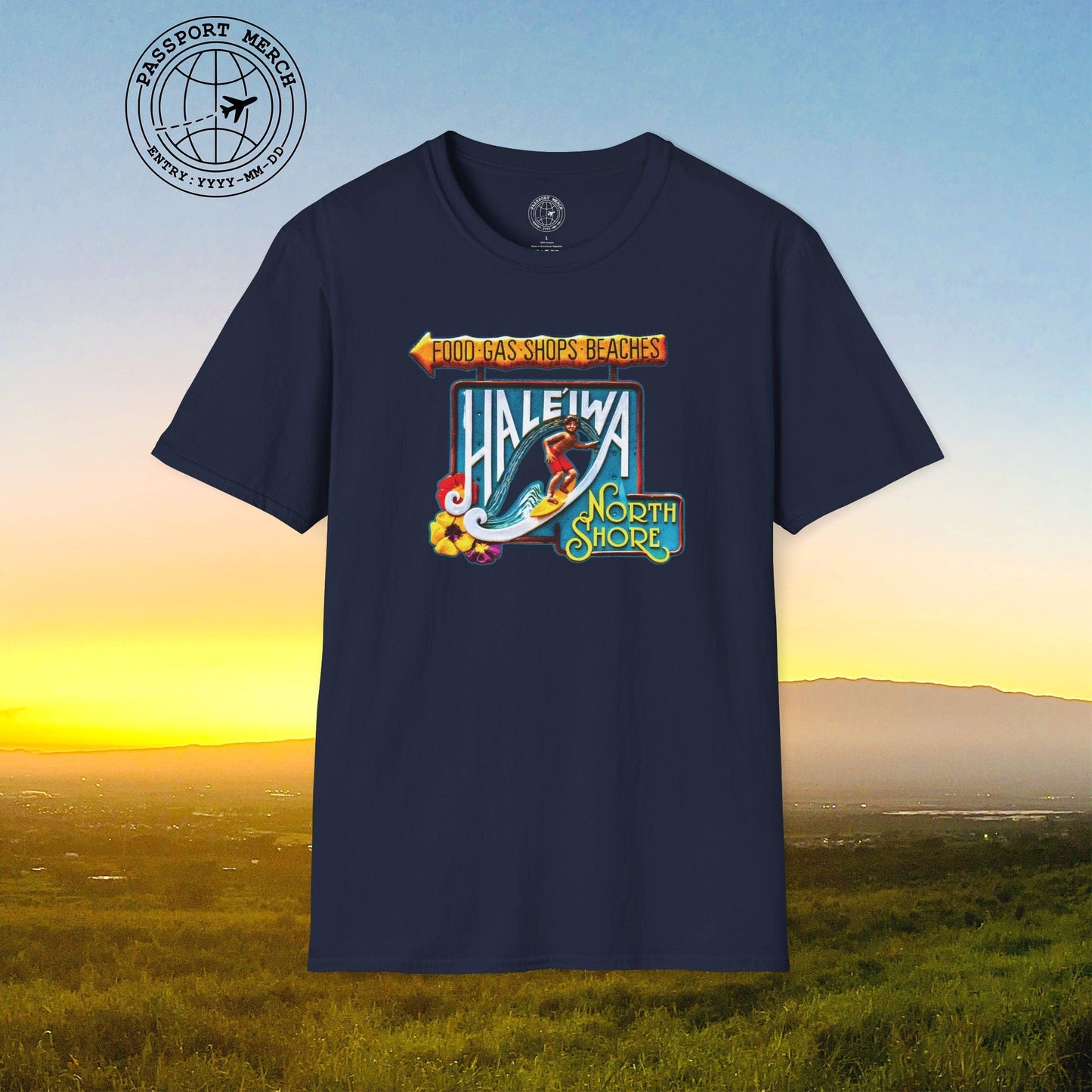 Signs of Wanderlust, Hale'iwa (North) Oahu, Hawaii T-Shirt