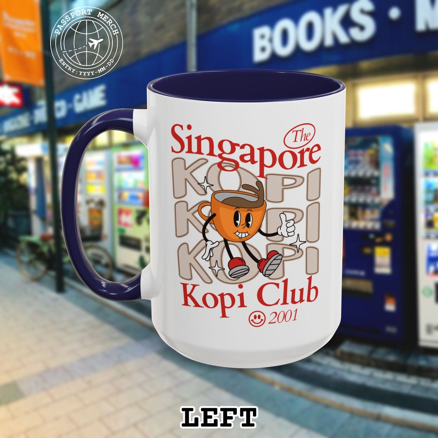 Singapore Kopi Club 15oz Mug