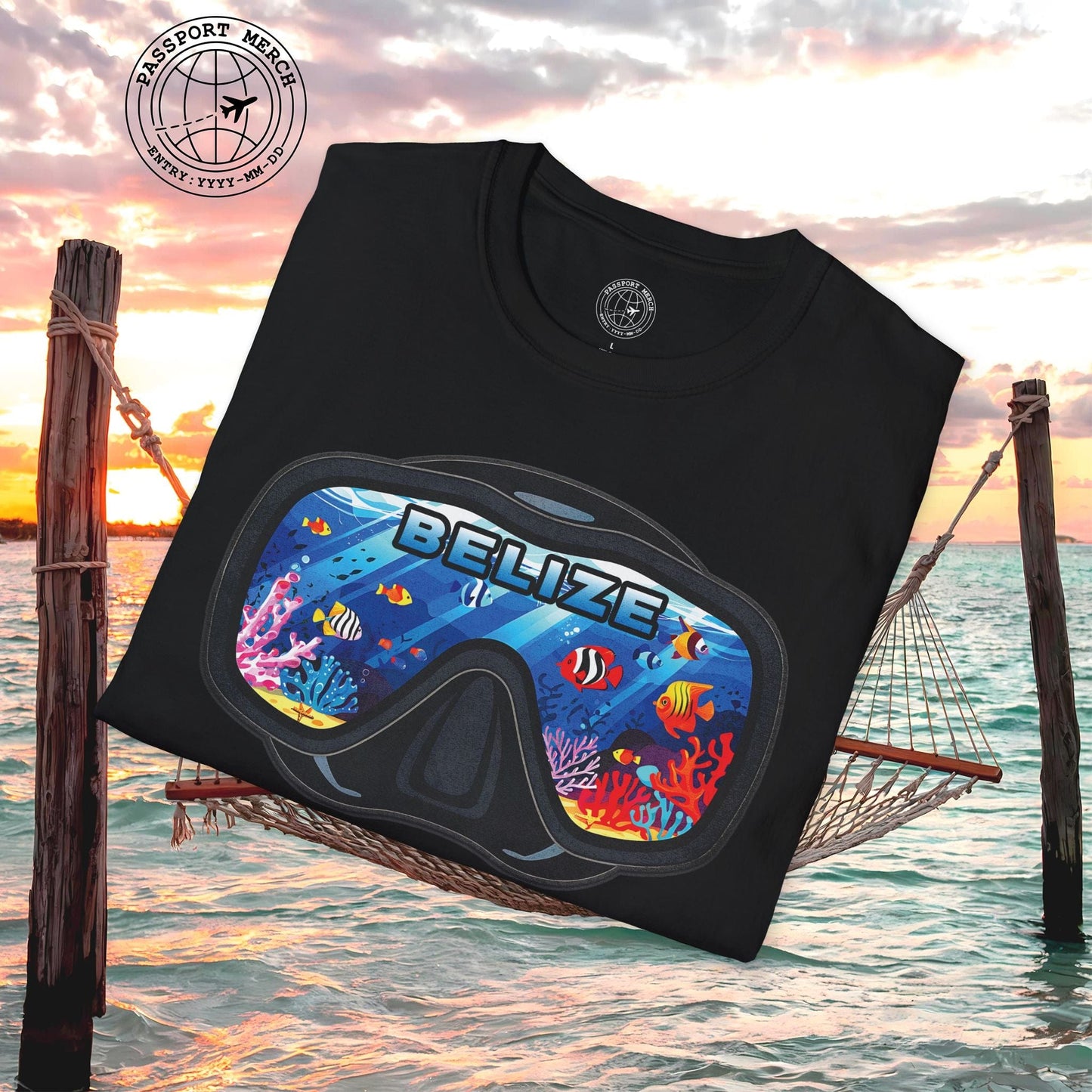 Underwater Reflections of Belize T-Shirt