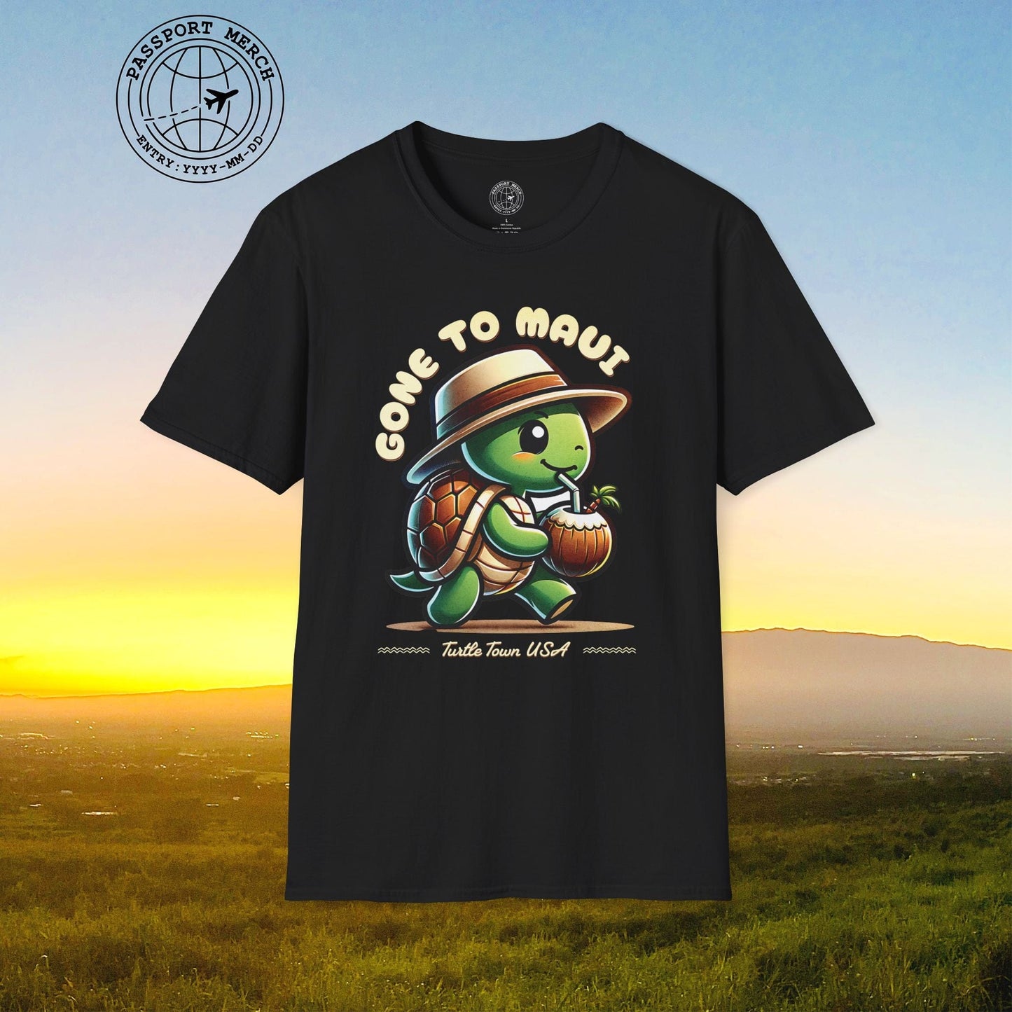 Gone to Maui, Turtle Town Hawaii T-Shirt