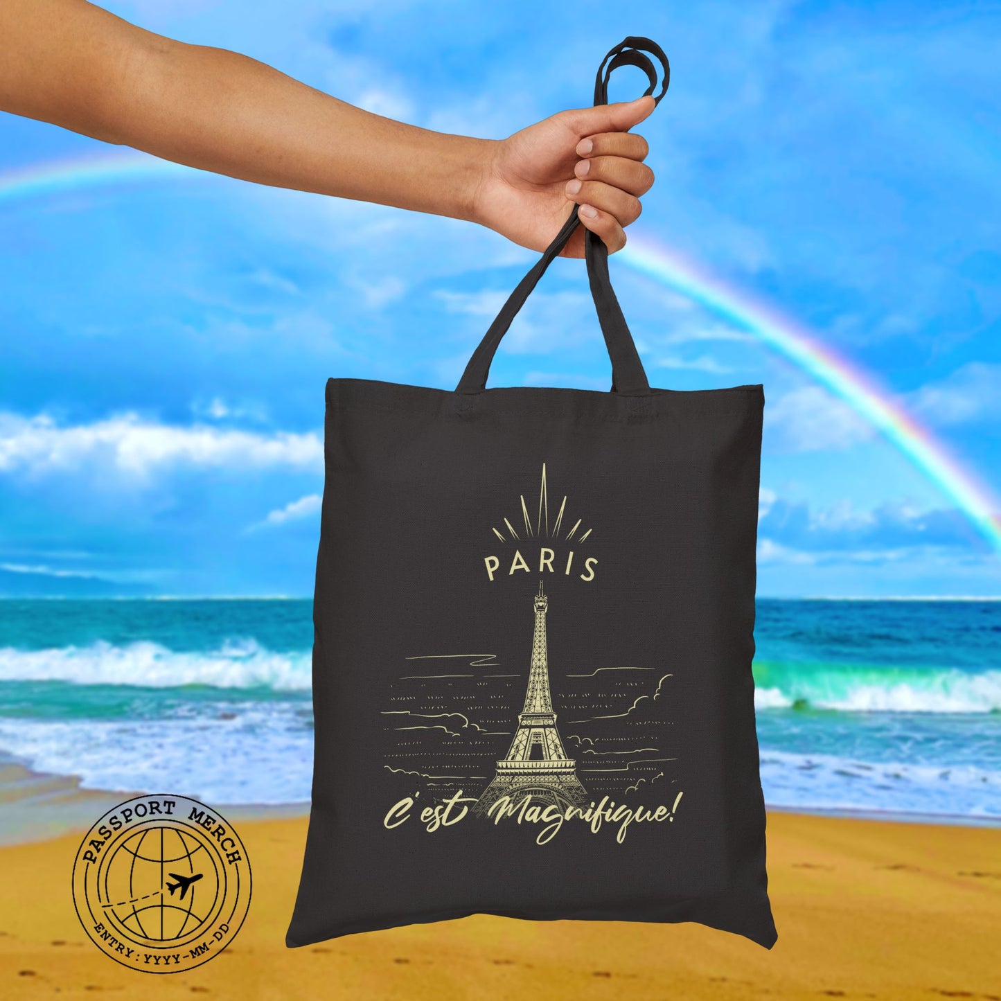 Paris C'est Magnifique France Tote Bag