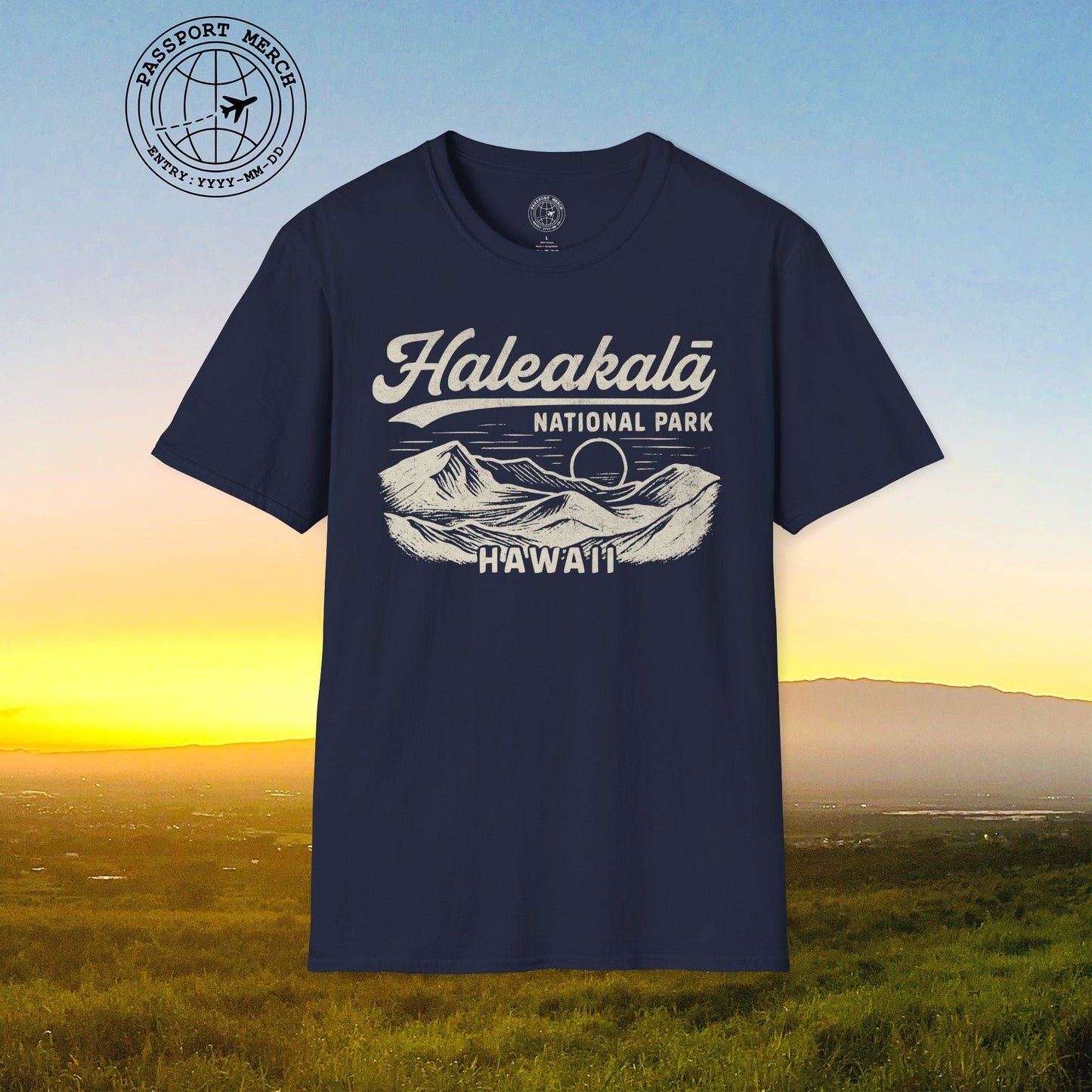 Haleakala National Park Vintage Monochrome, Hawaii T-Shirt