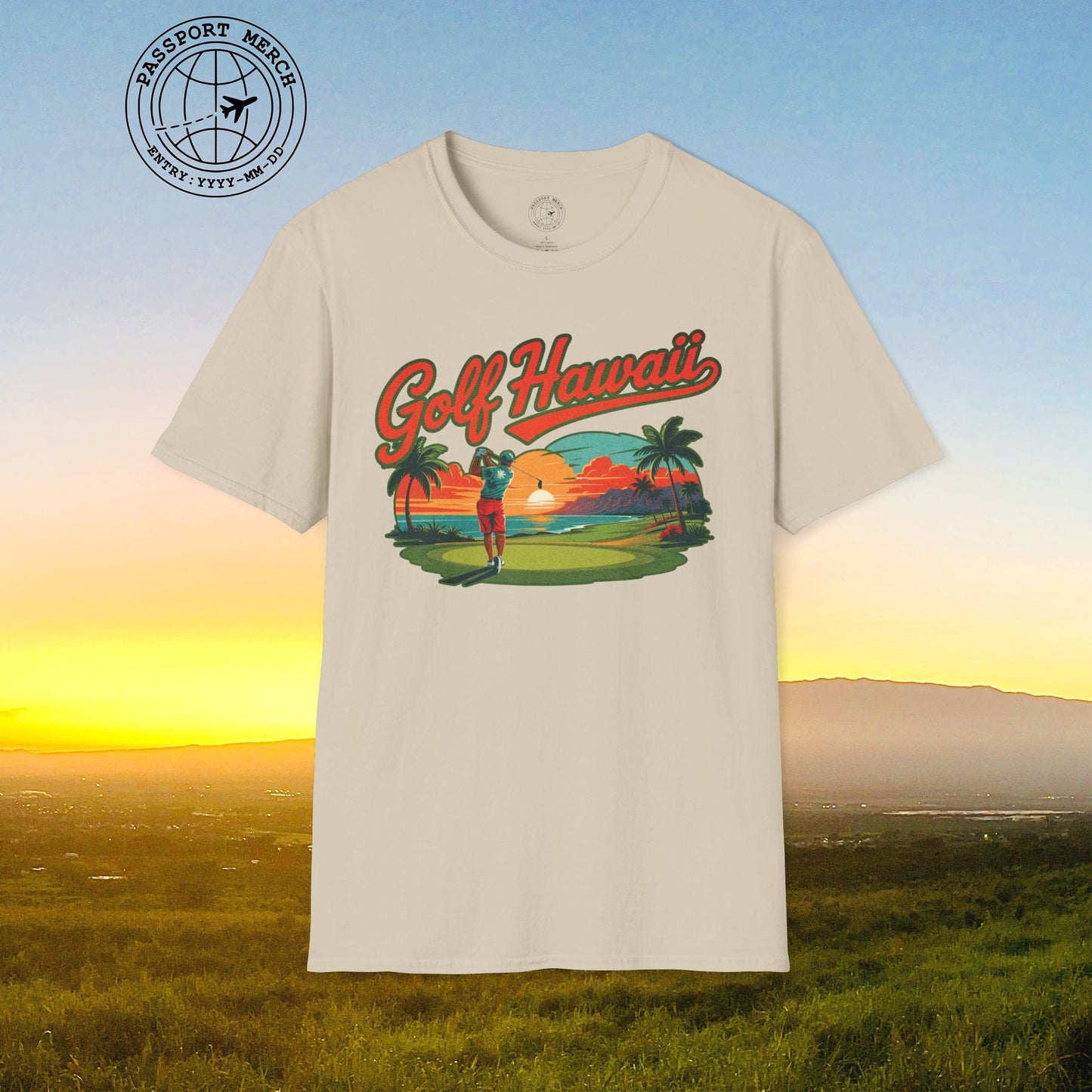 Retro Golf Hawaii T-Shirt