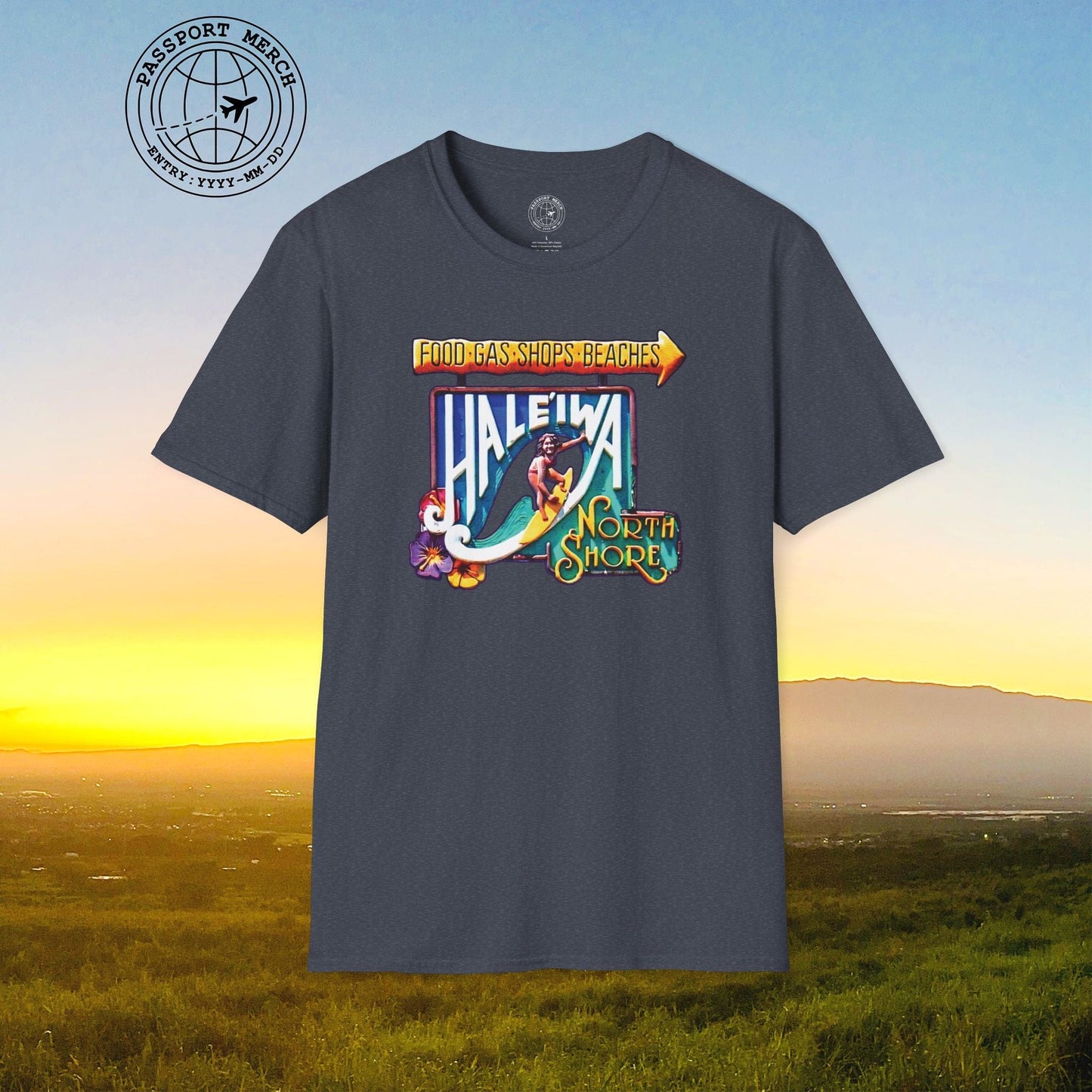 Signs of Wanderlust, Hale'iwa (South) Oahu, Hawaii T-Shirt