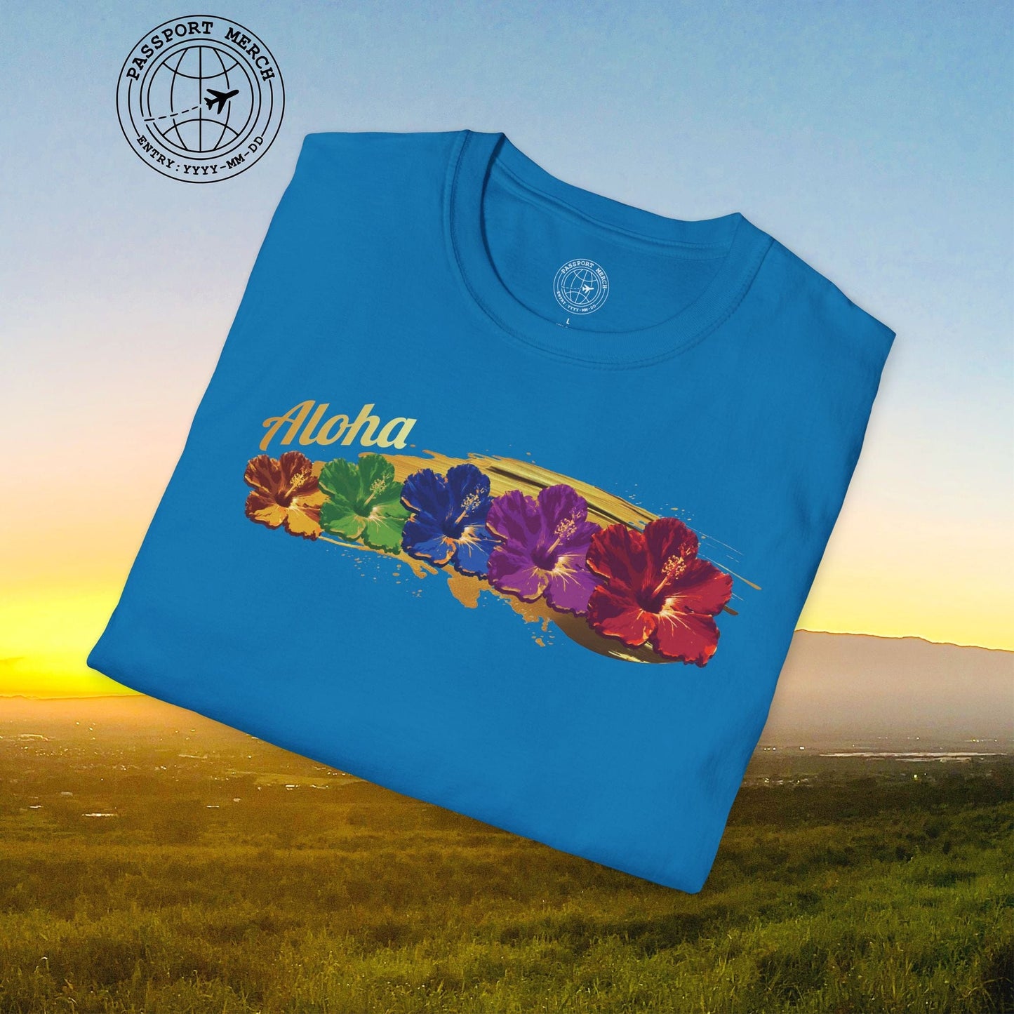 Pop Art Hibiscus, Hawaii T-Shirt