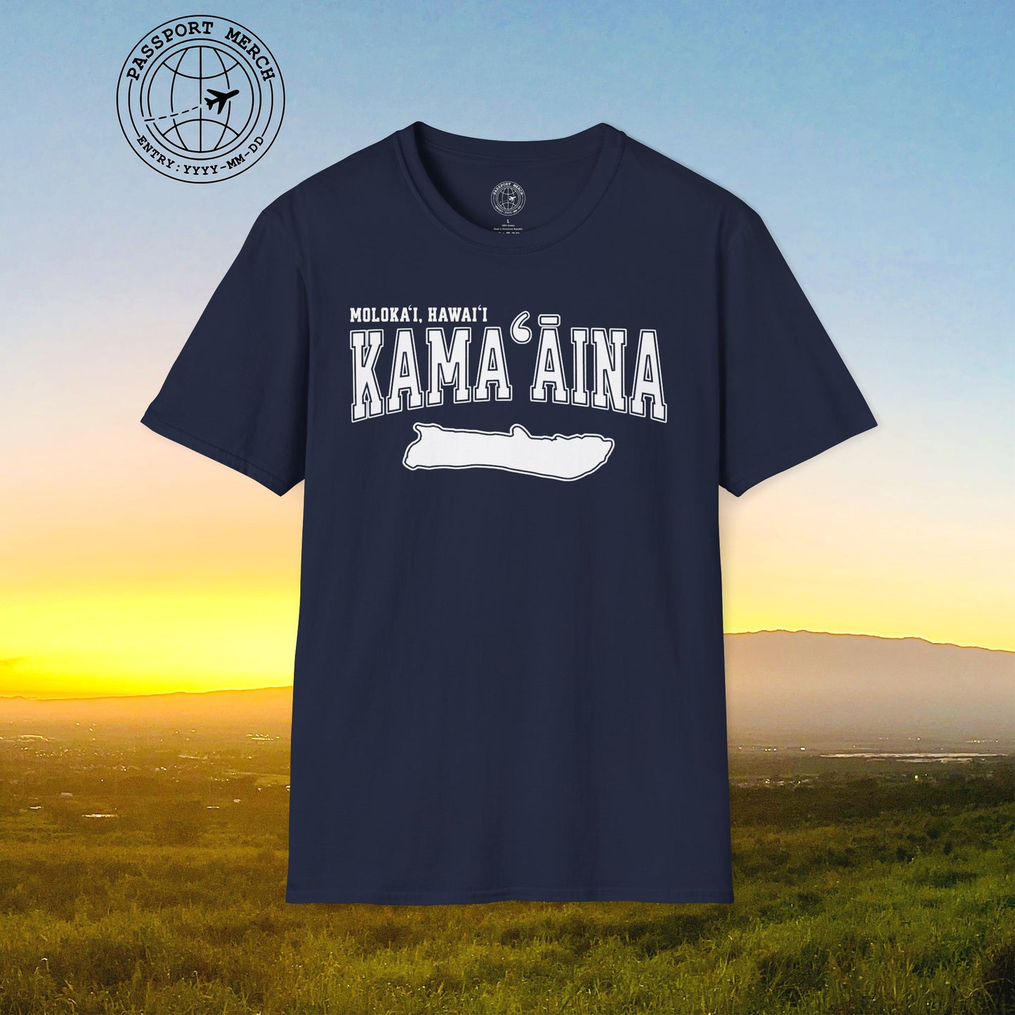 Classic University (Kamaaina Edition), Molokai, Hawaii T-Shirt