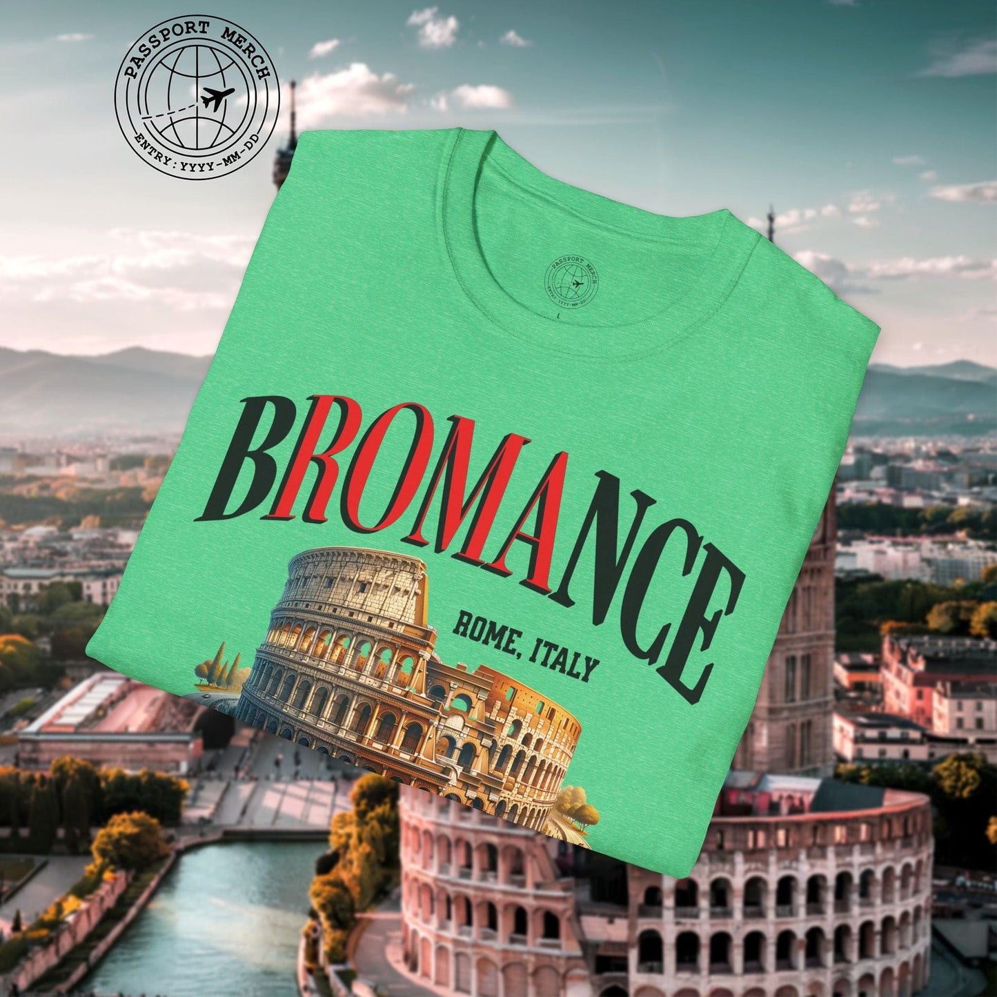 bROMAnce, Rome Italy T-Shirt