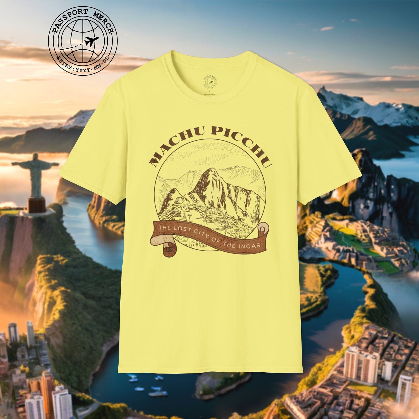 Lost City of Machu Picchu Peru T-Shirt