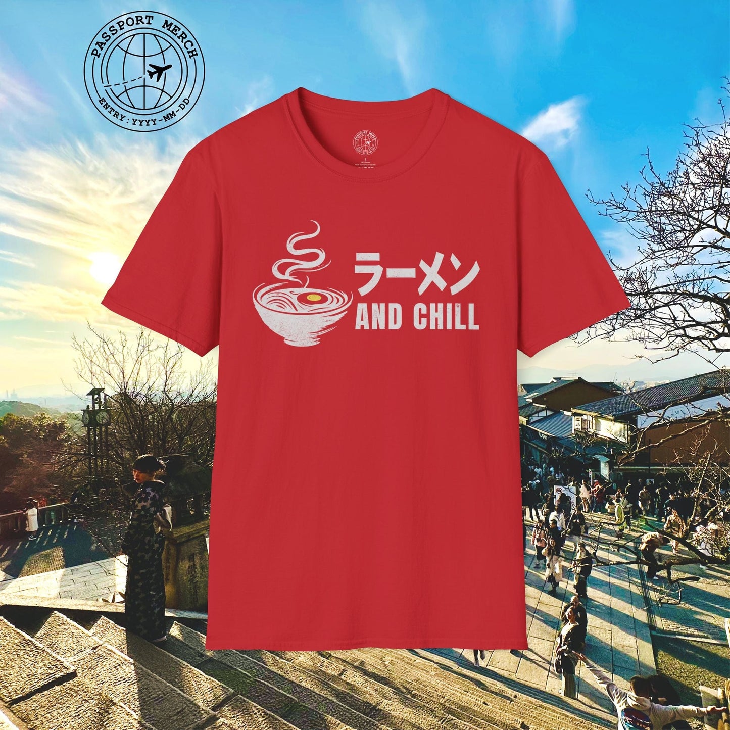 Ramen and Chill, Japan T-Shirt