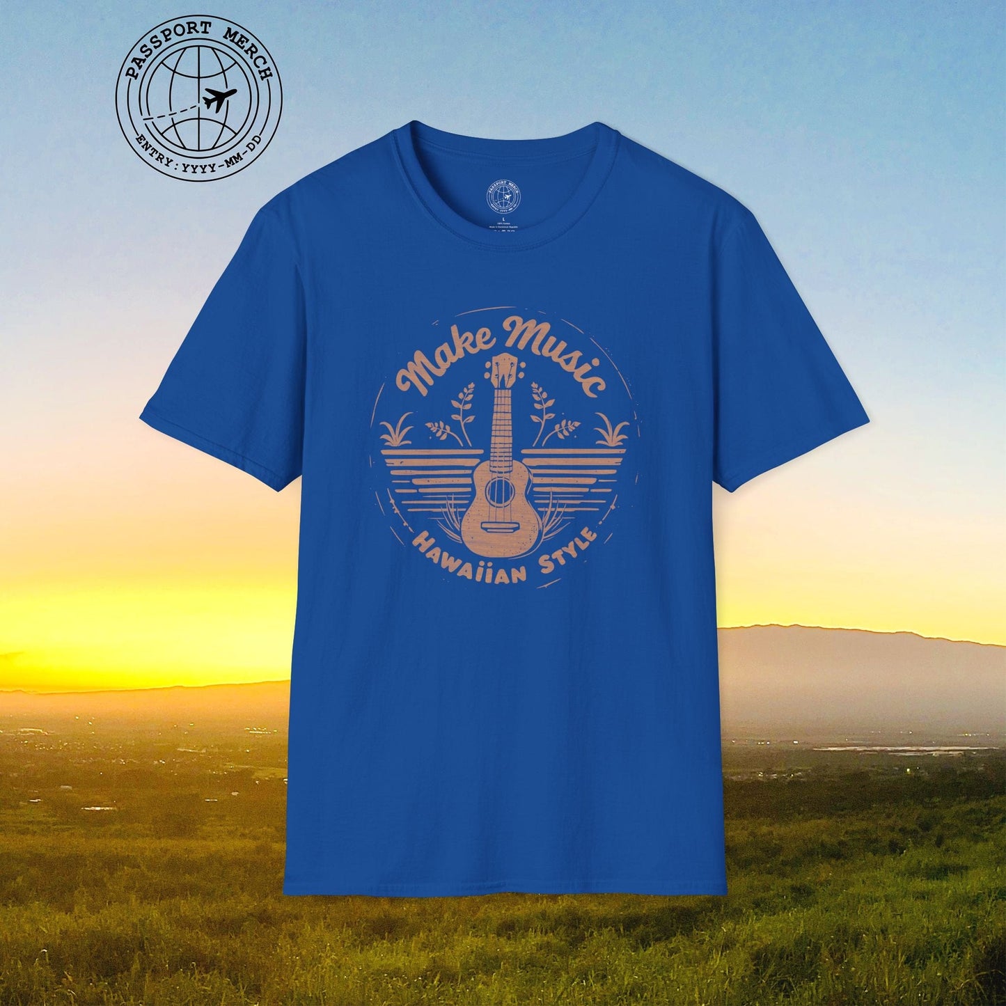Make Music Hawaiian Style T-Shirt