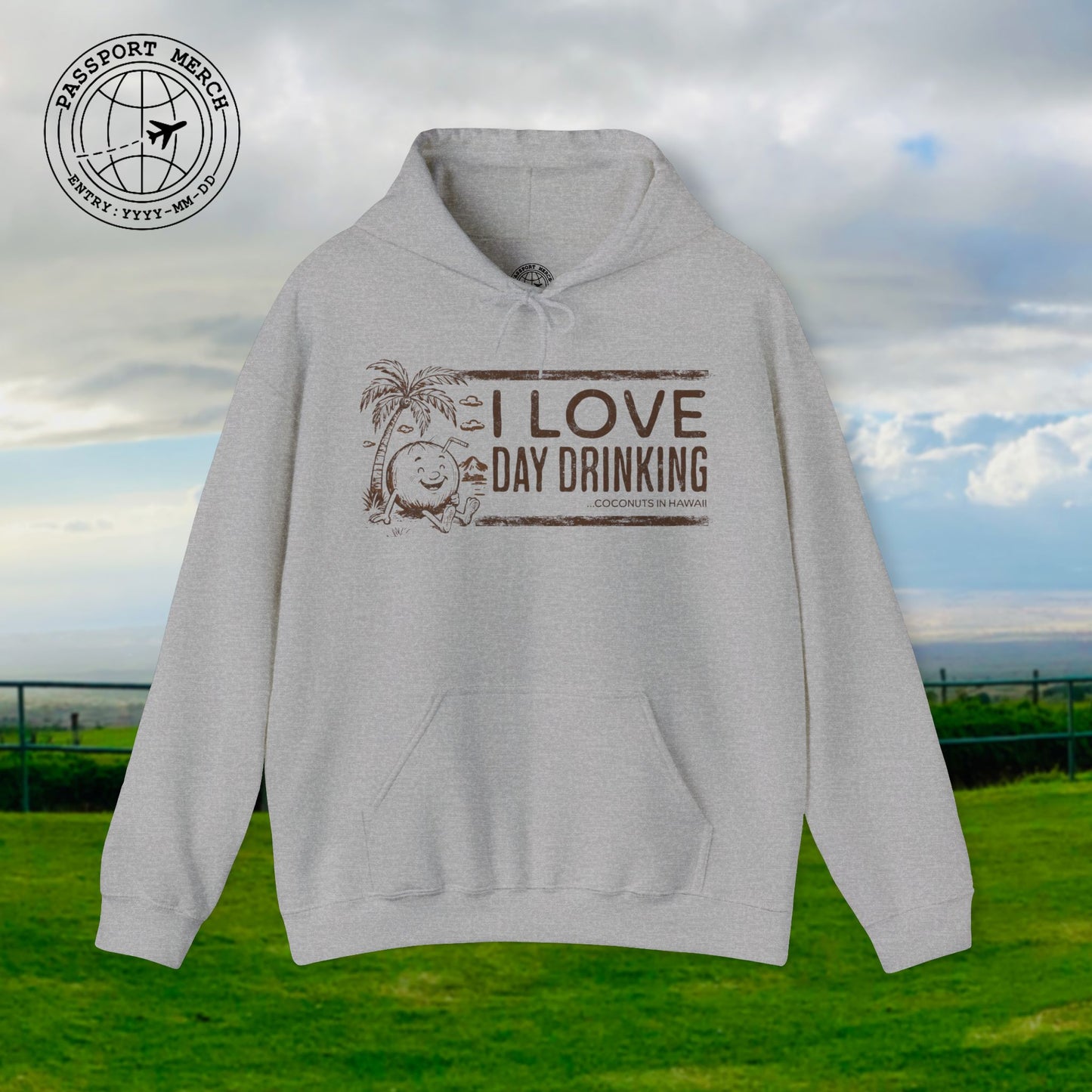 Day Drinking in Hawaii Hoodie