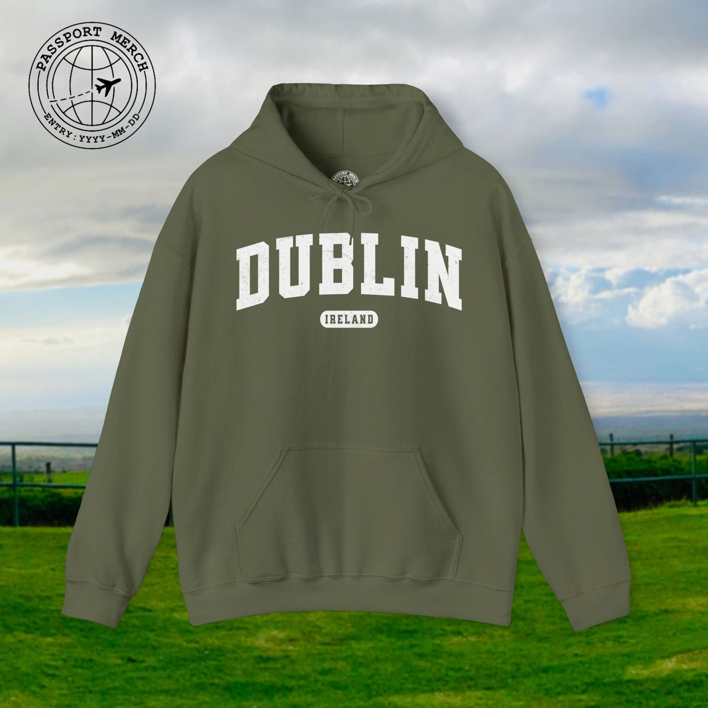 Classic Athletic (Bucket List Edition), Dublin, Ireland Hoodie