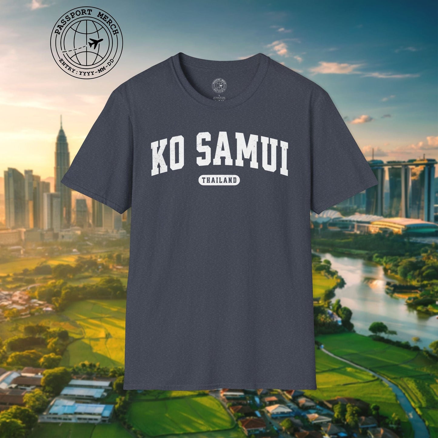 Classic Athletic (Bucket List Edition), Ko Samui, Thailand T-Shirt