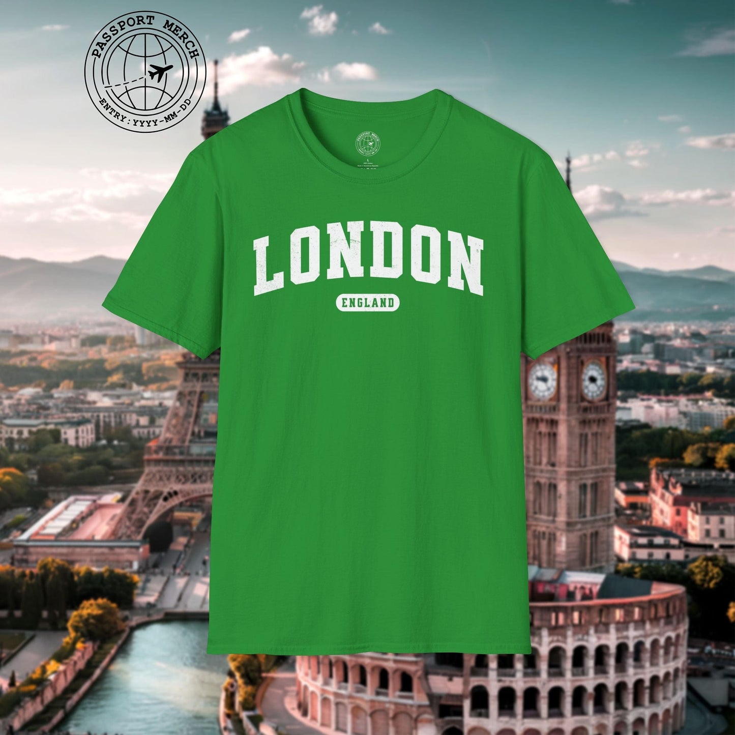 Classic Athletic (Bucket List Edition), London, England T-Shirt