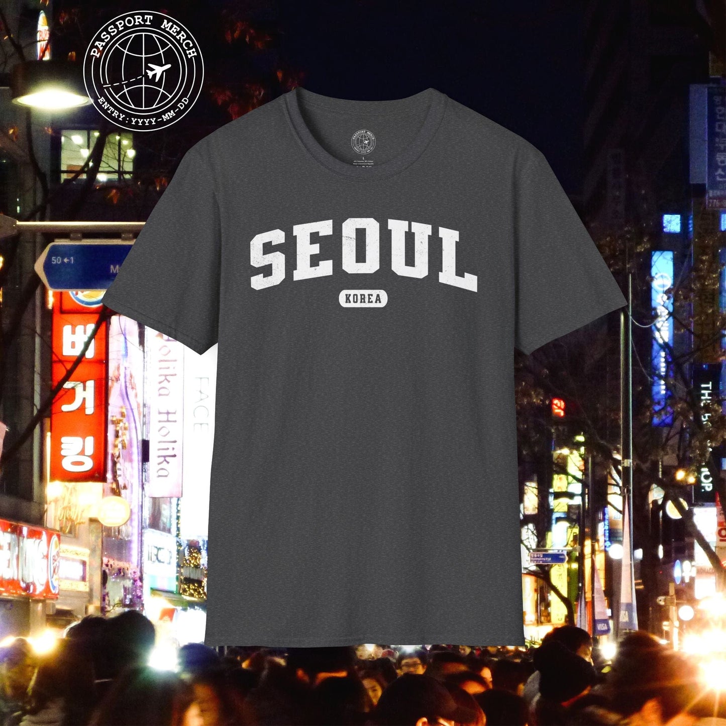 Classic Athletic (Bucket List Edition), Seoul, Korea T-Shirt