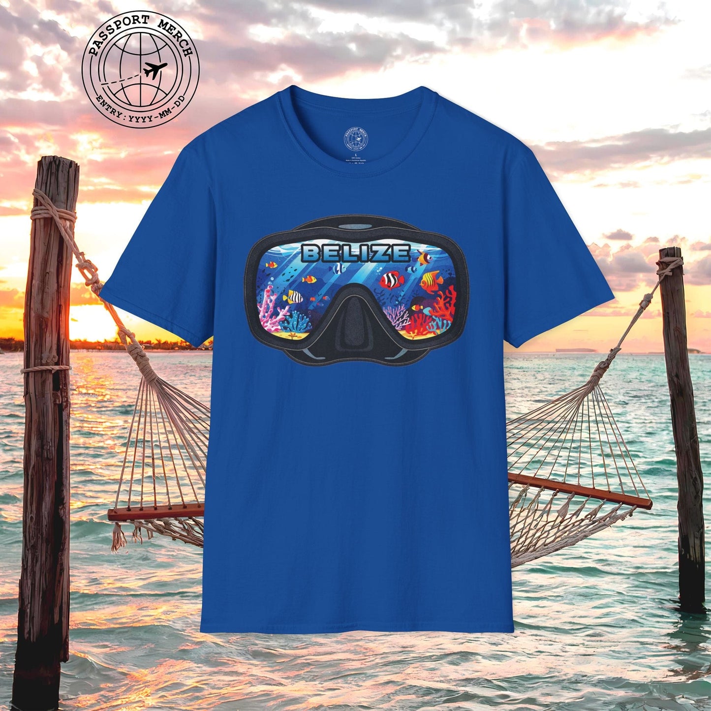 Underwater Reflections of Belize T-Shirt