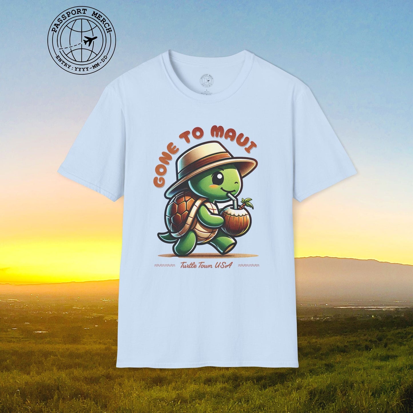 Gone to Maui, Turtle Town Hawaii T-Shirt