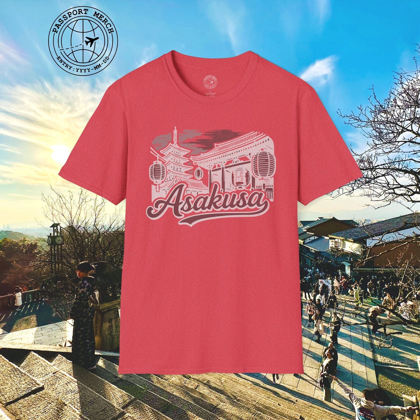 Asakusa, Japan - 80's Vintage T-Shirt