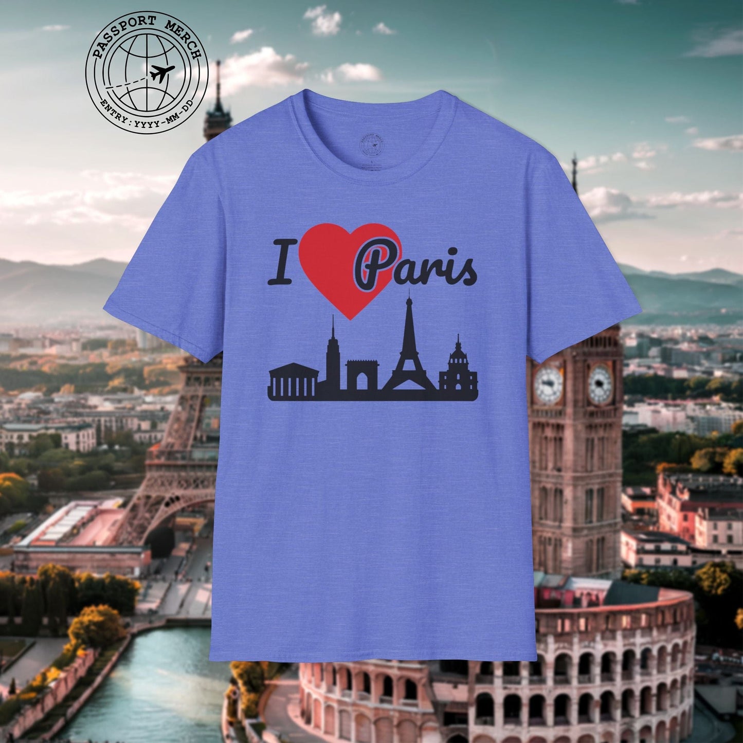 I Heart Paris France T-Shirt