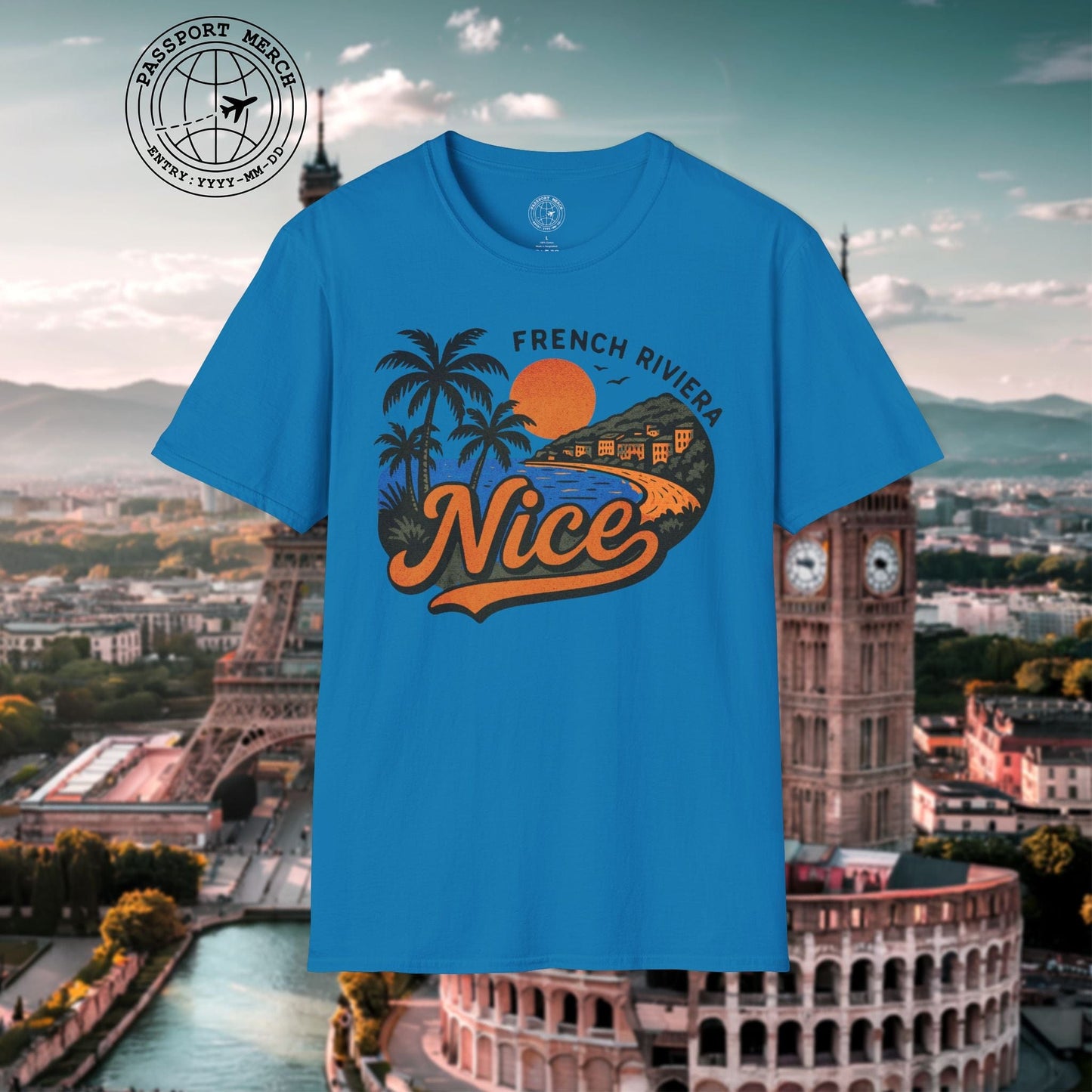 Nice, France - 80's Vintage T-Shirt