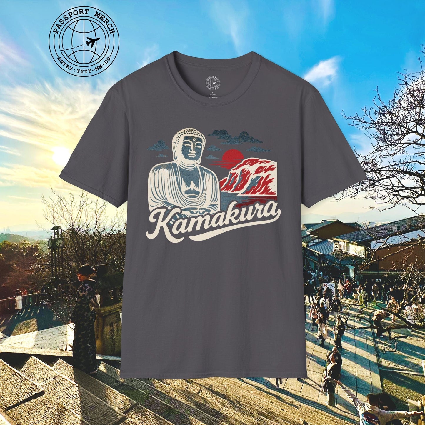 Kamakura, Japan - 80's Vintage T-Shirt