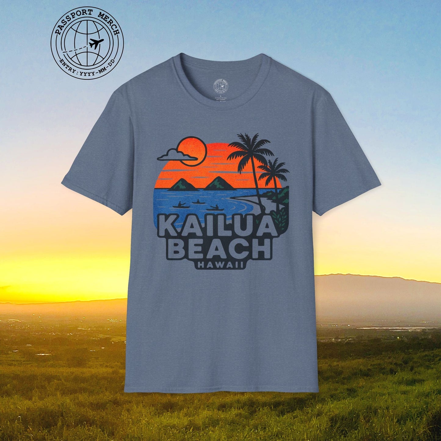 Kailua Beach, Hawaii - 80's Vintage T-Shirt