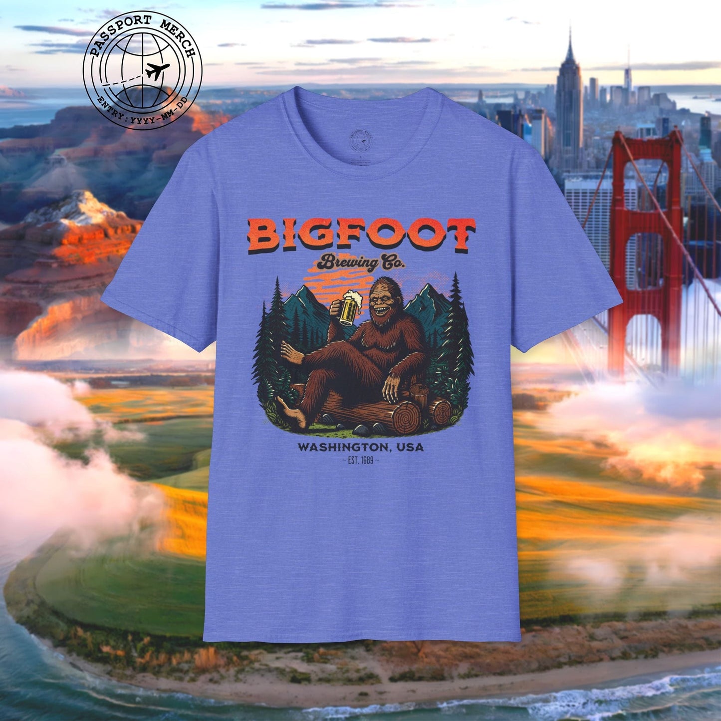 Bigfoot Brewing Company, Washington T-Shirt