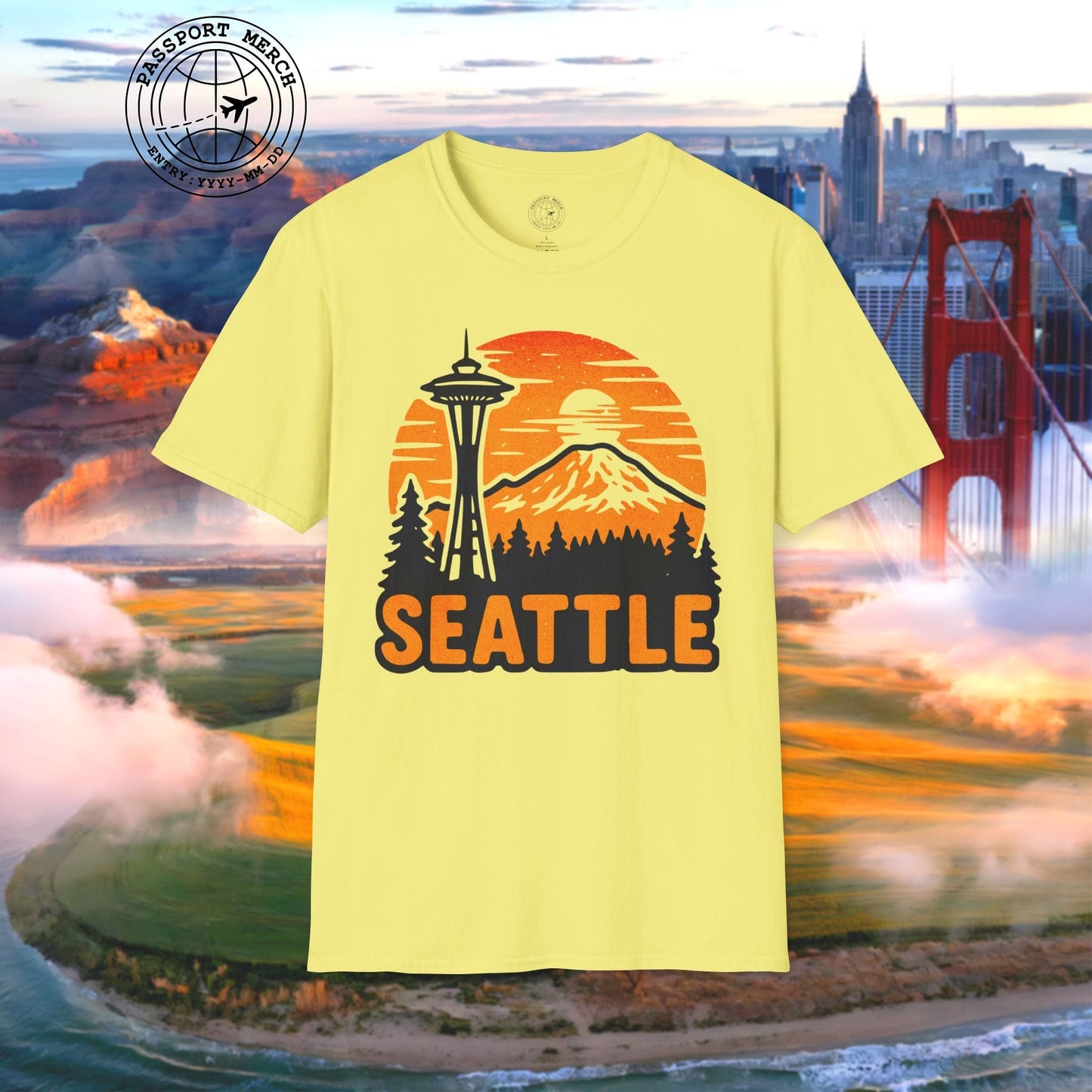 Seattle, Washington - 80's Vintage T-Shirt