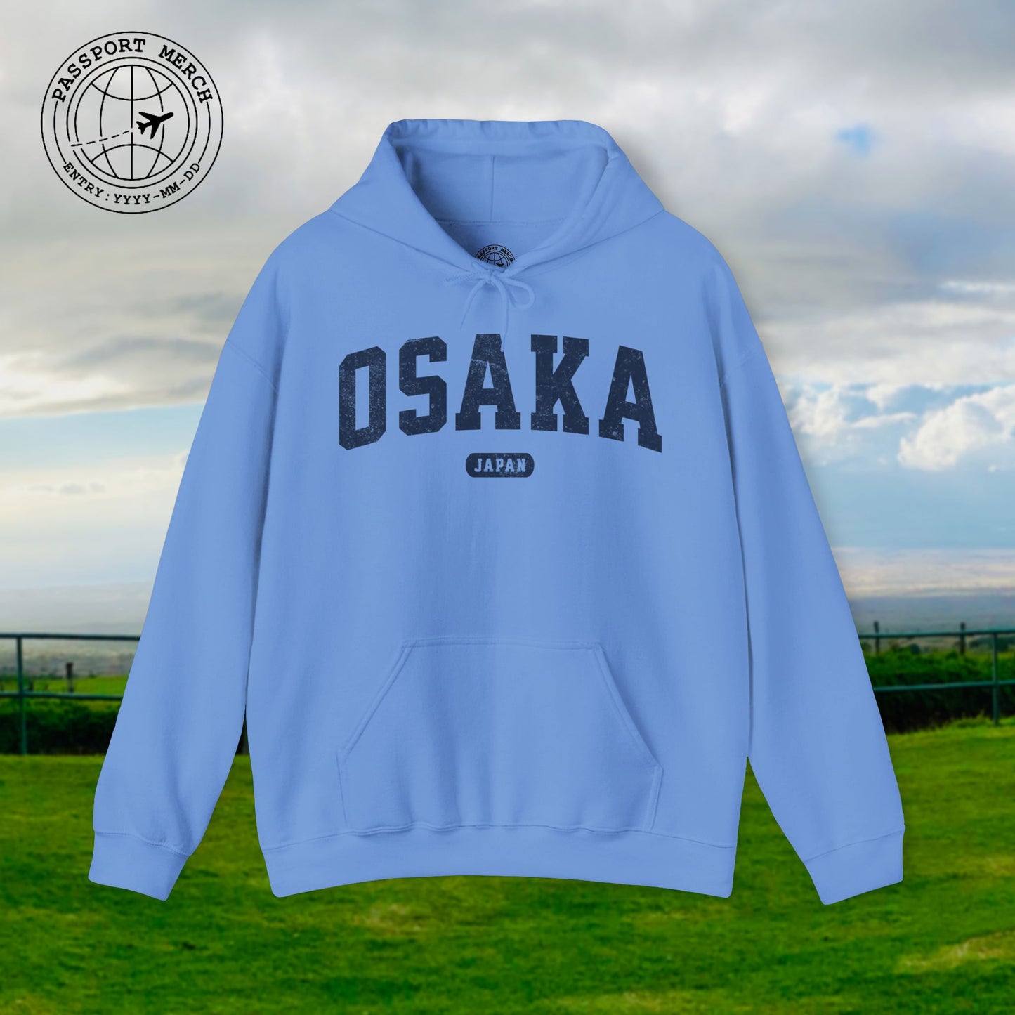 Classic Athletic (Bucket List Edition), Osaka, Japan Hoodie