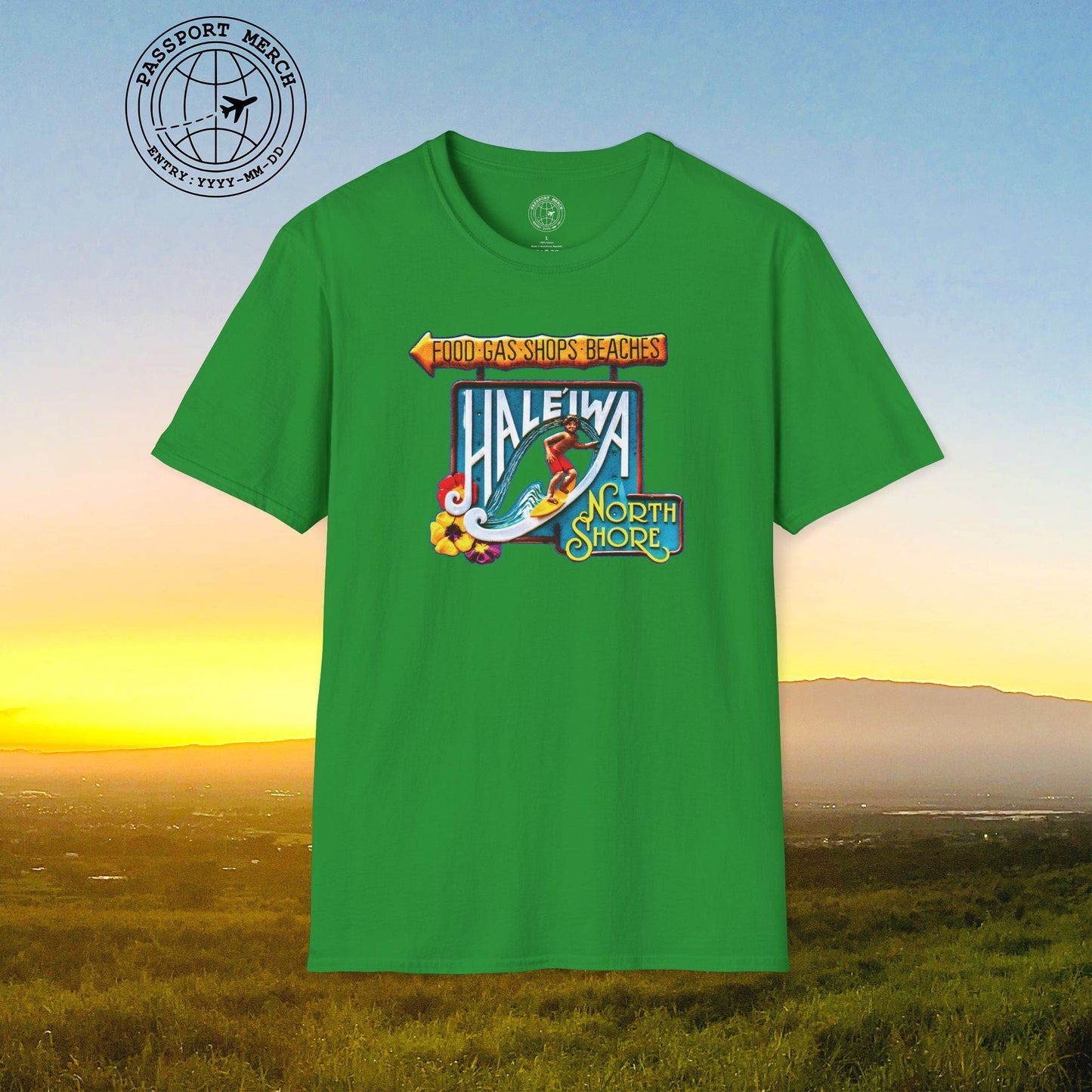 Signs of Wanderlust, Hale'iwa (North) Oahu, Hawaii T-Shirt