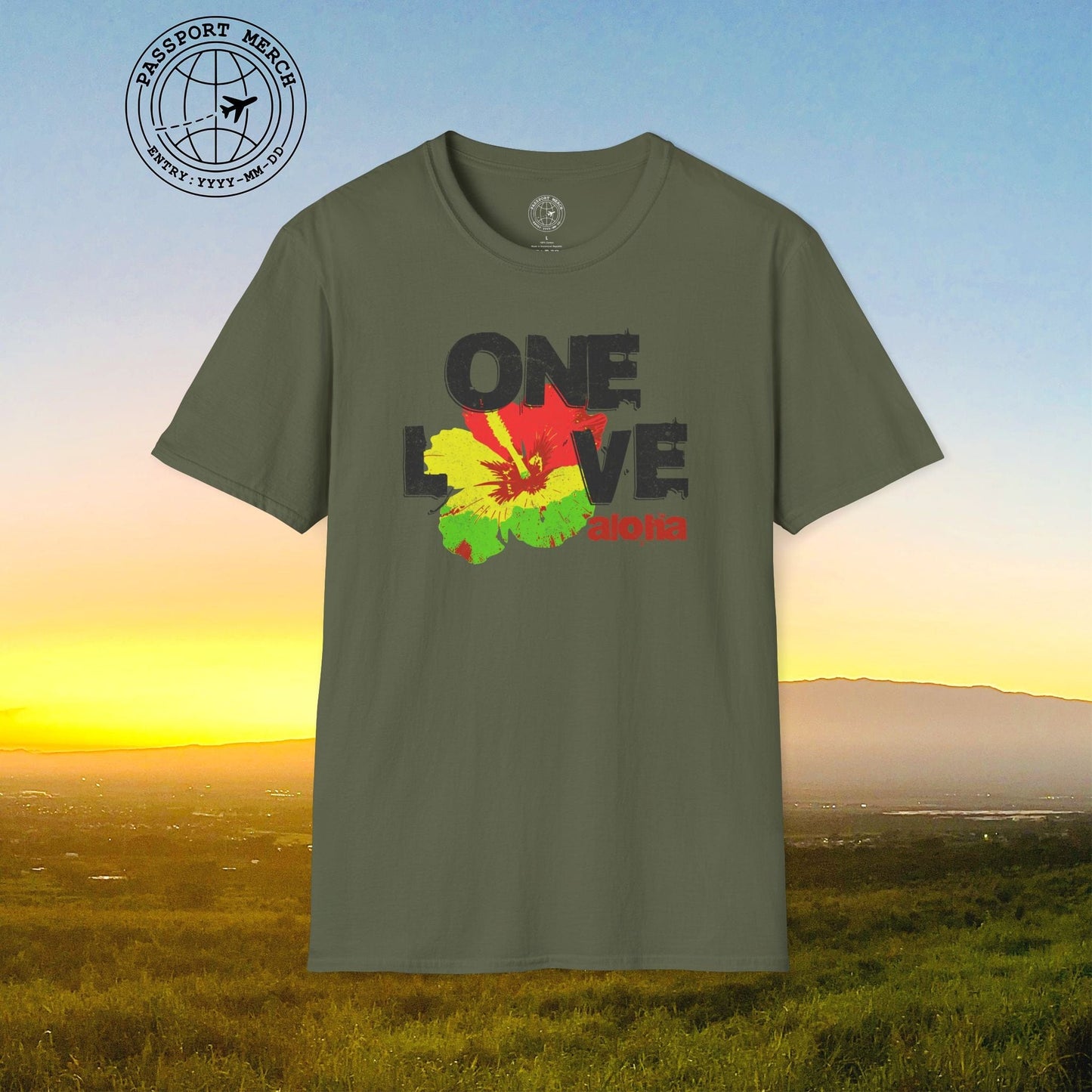 One Love, Aloha, Hawaii T-Shirt