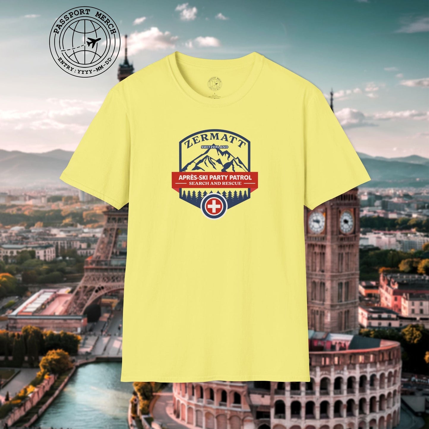 Zermatt Après-Ski Party Patrol Switzerland T-Shirt