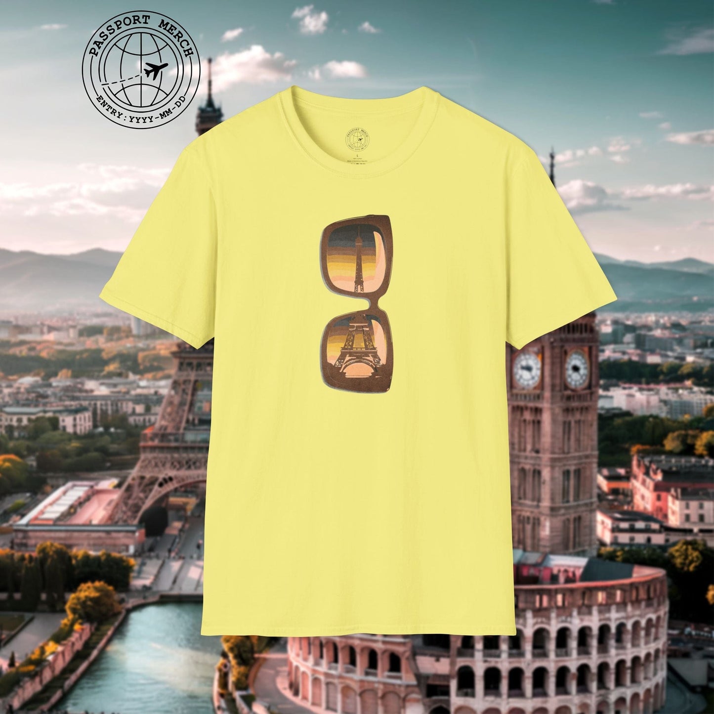 Reflections of the Eiffel Tower, Paris France T-Shirt