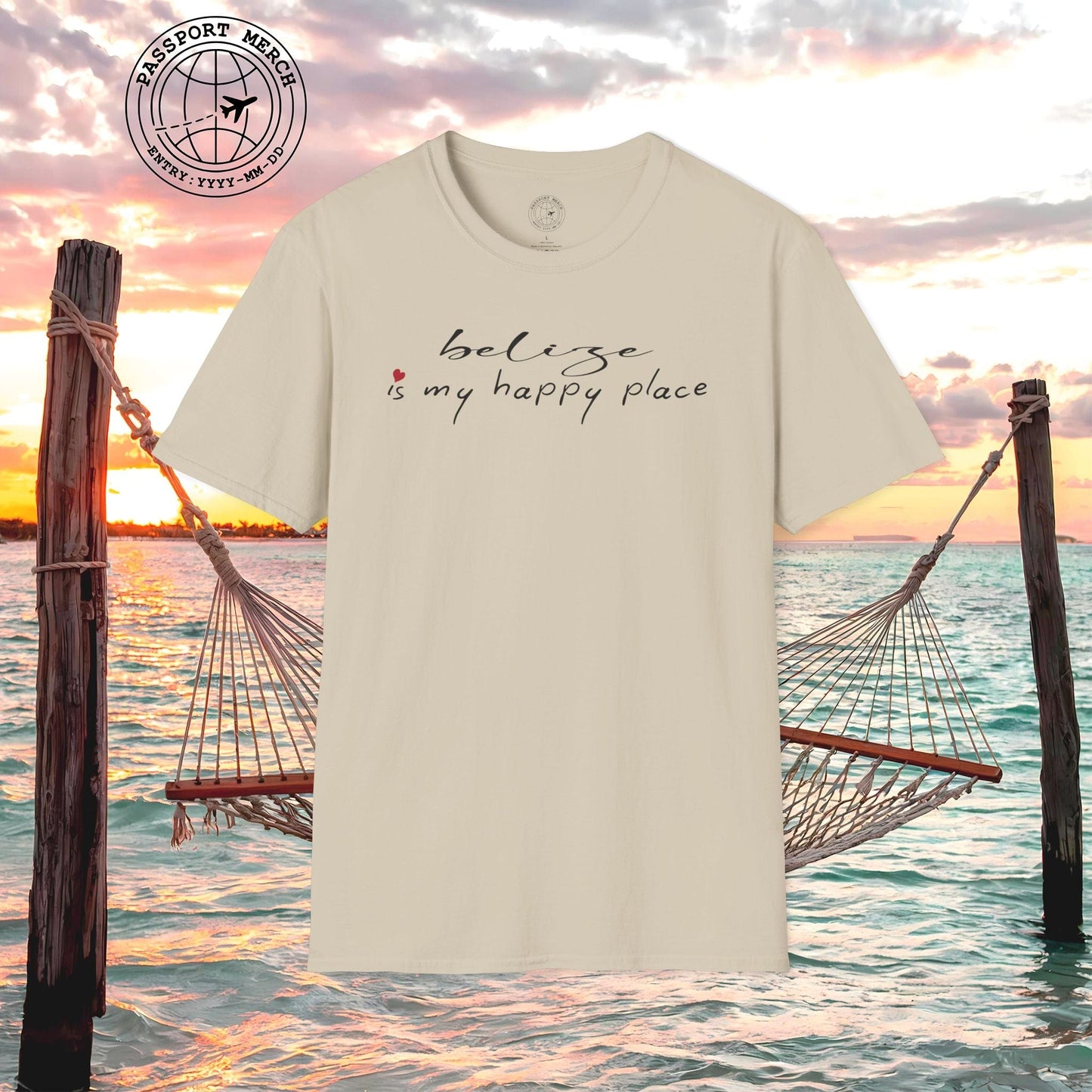 Belize is my happy place T-Shirt