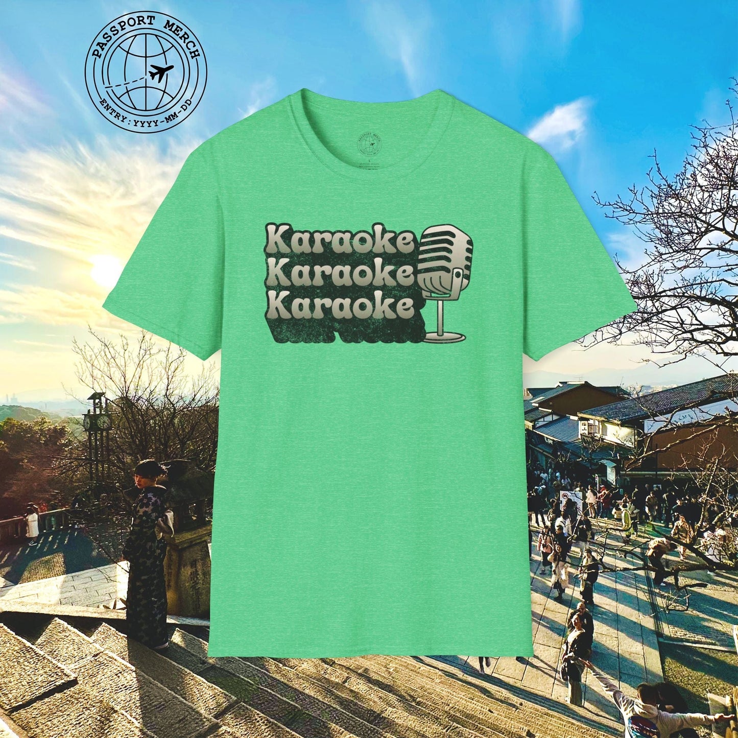 Retro Karaoke Karaoke Karaoke, Japan T-Shirt