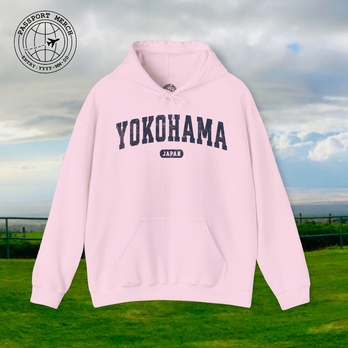 Classic Athletic (Bucket List Edition), Yokohama, Japan Hoodie