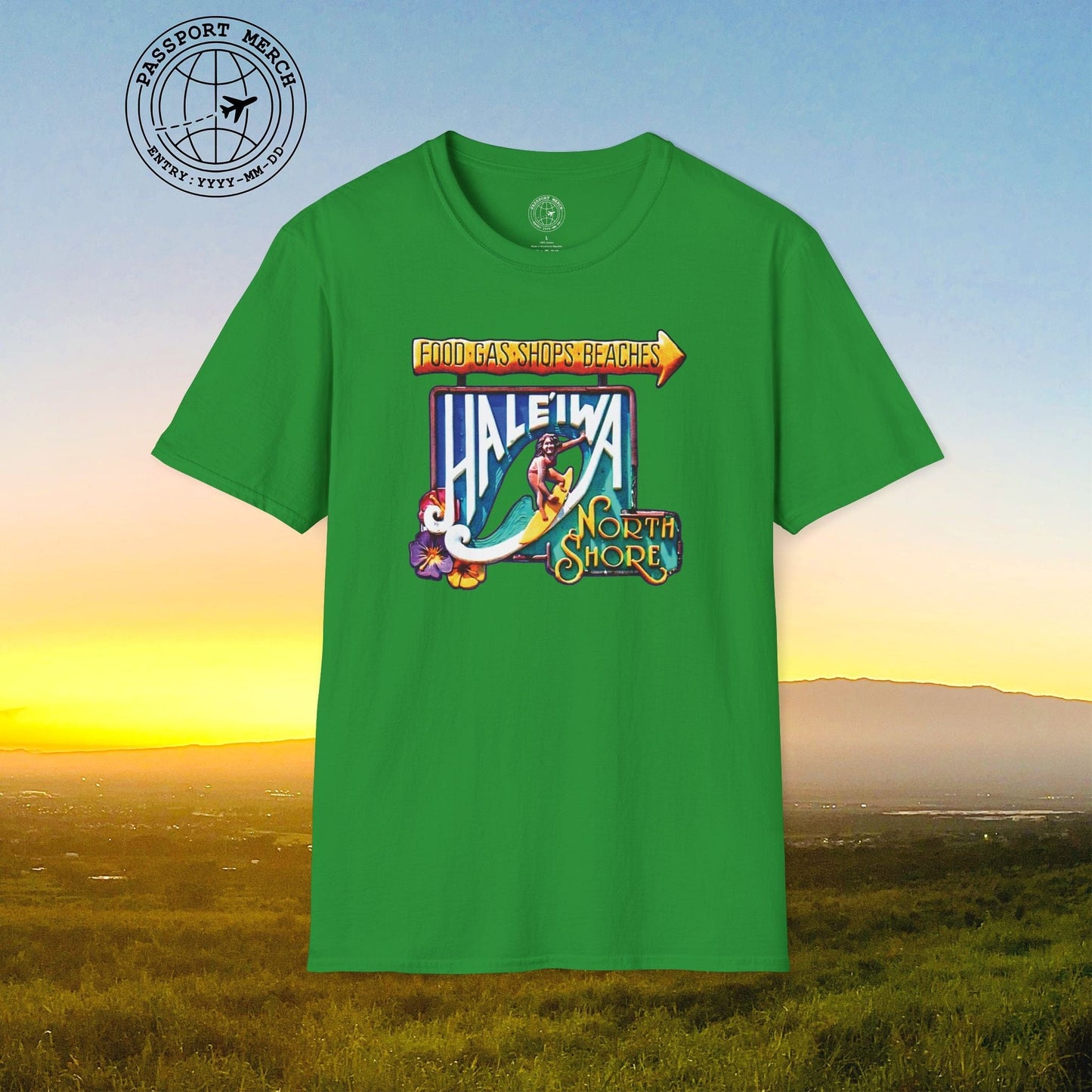Signs of Wanderlust, Hale'iwa (South) Oahu, Hawaii T-Shirt