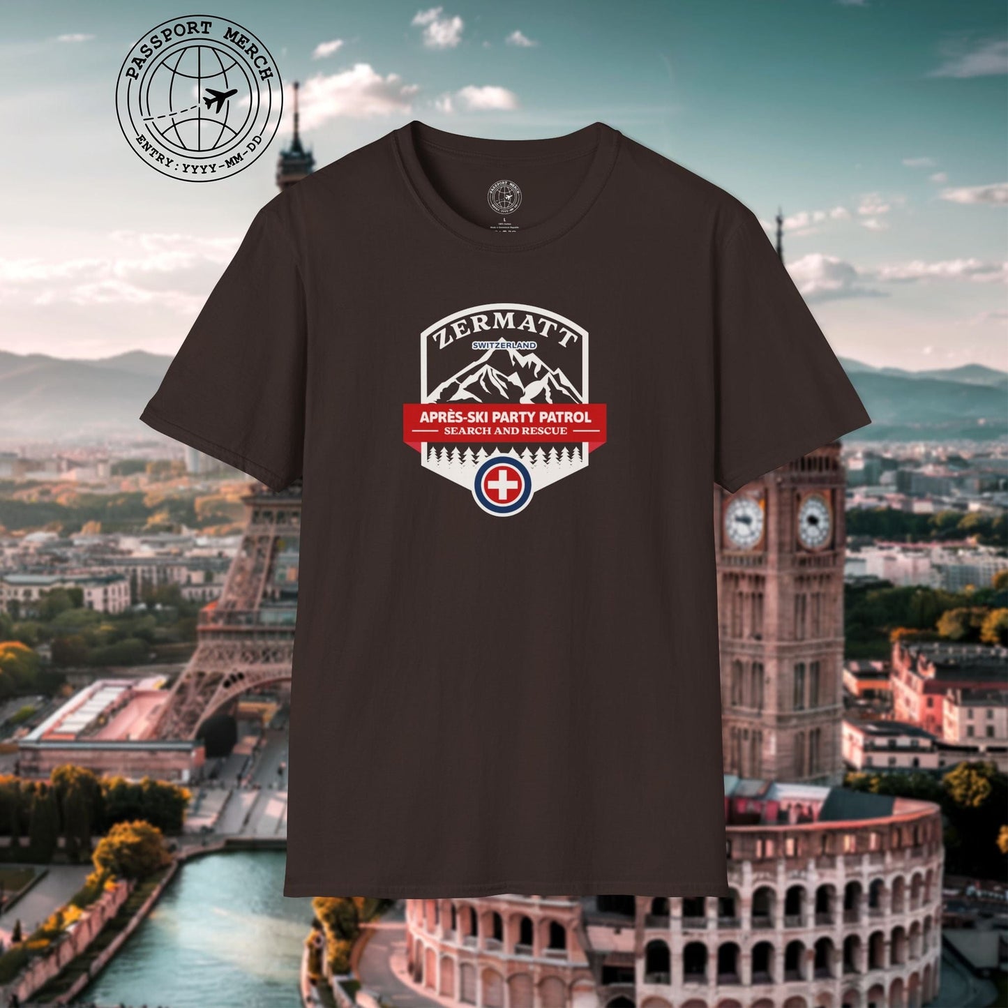 Zermatt Après-Ski Party Patrol Switzerland T-Shirt