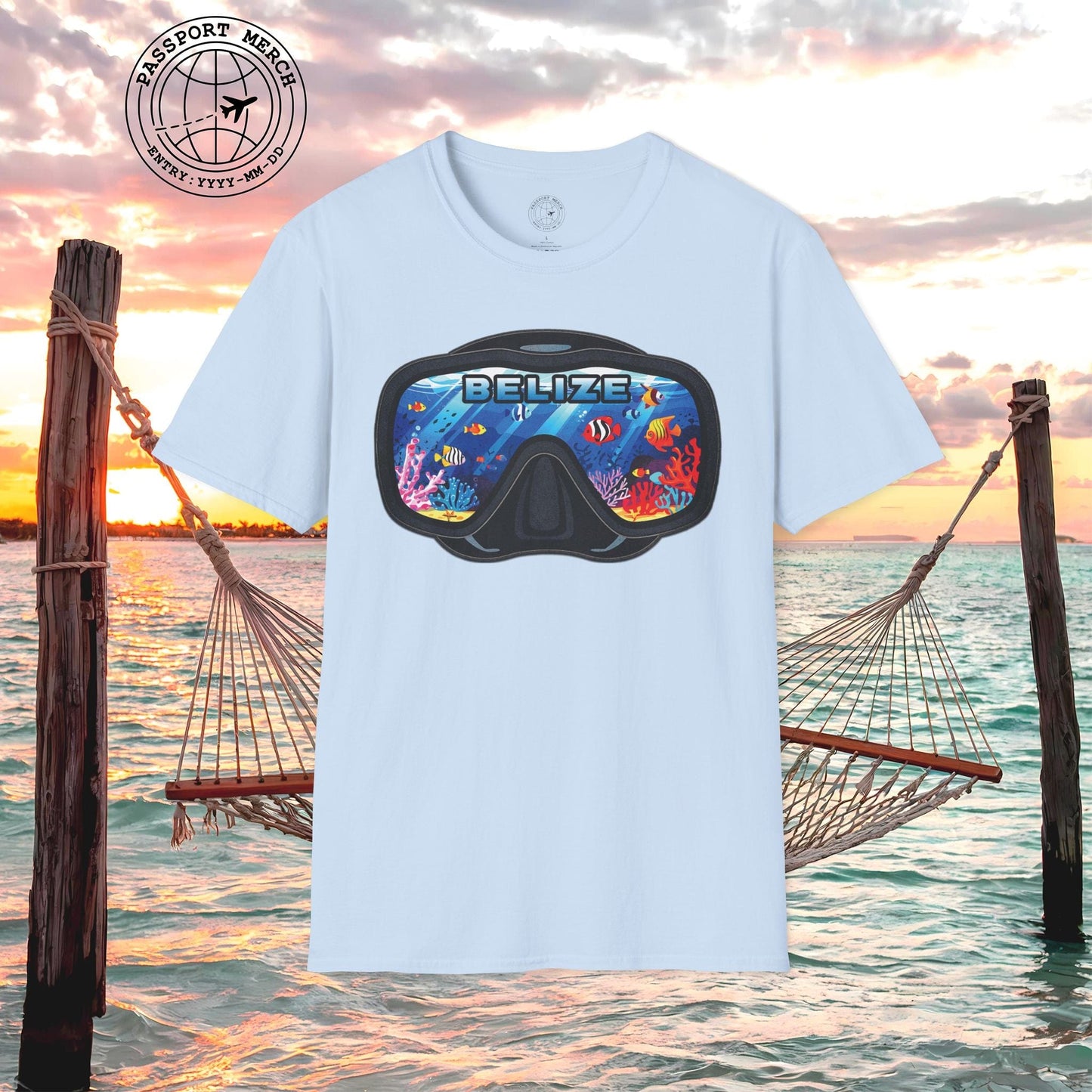 Underwater Reflections of Belize T-Shirt