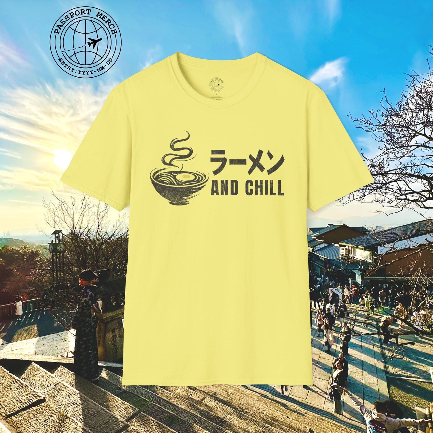 Ramen and Chill, Japan T-Shirt