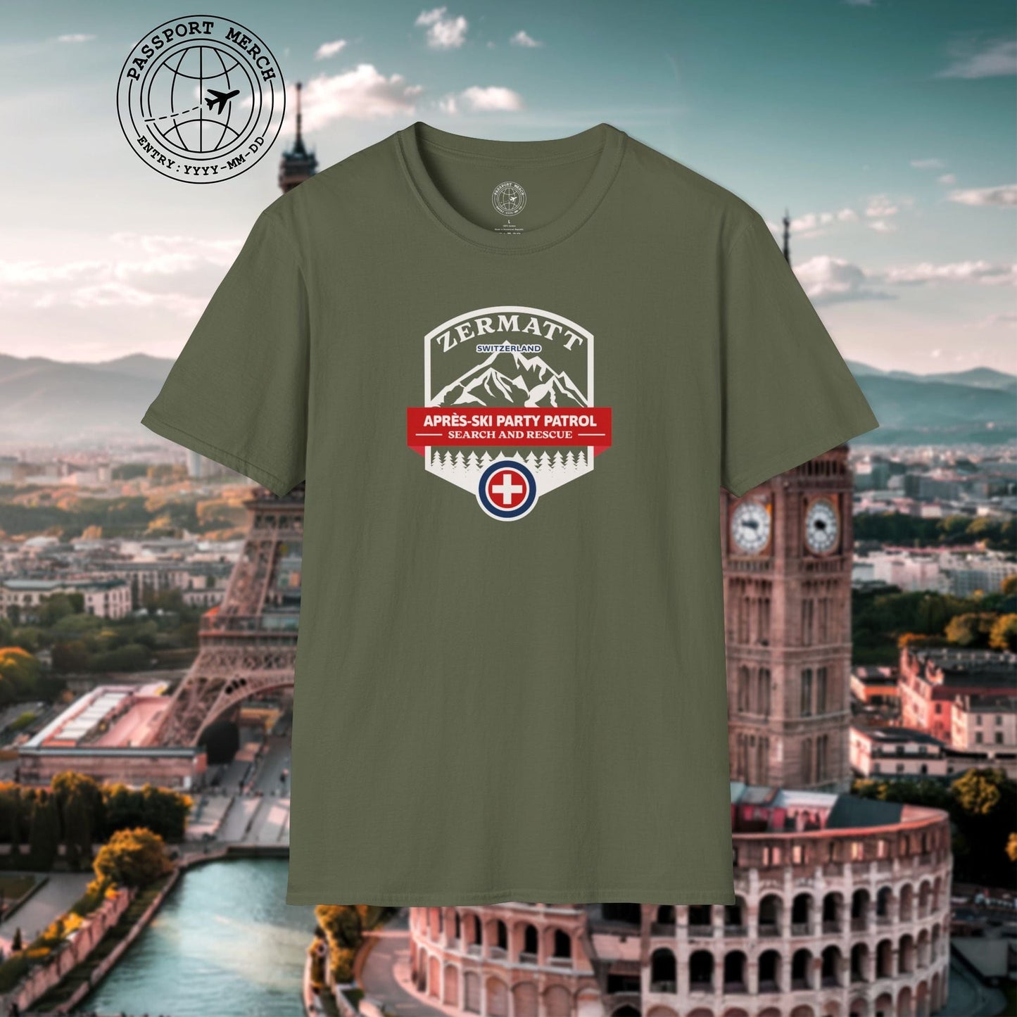 Zermatt Après-Ski Party Patrol Switzerland T-Shirt
