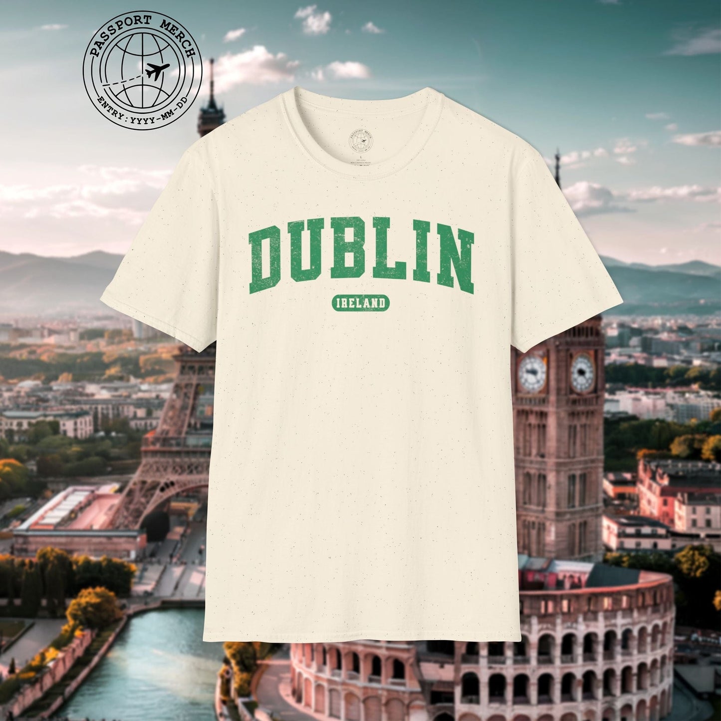 Classic Athletic (Bucket List Edition), Dublin, Ireland T-Shirt