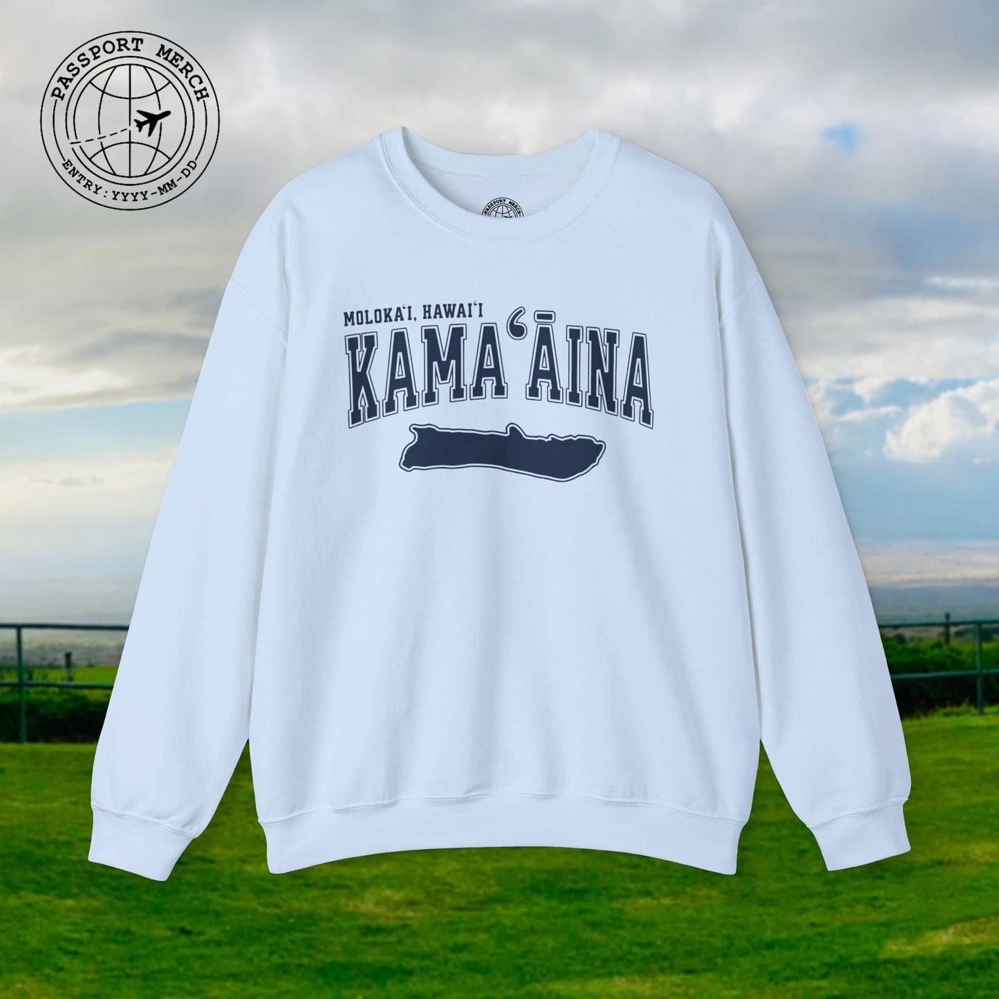 Classic University (Kamaaina Edition), Molokai, Hawaii Crewneck