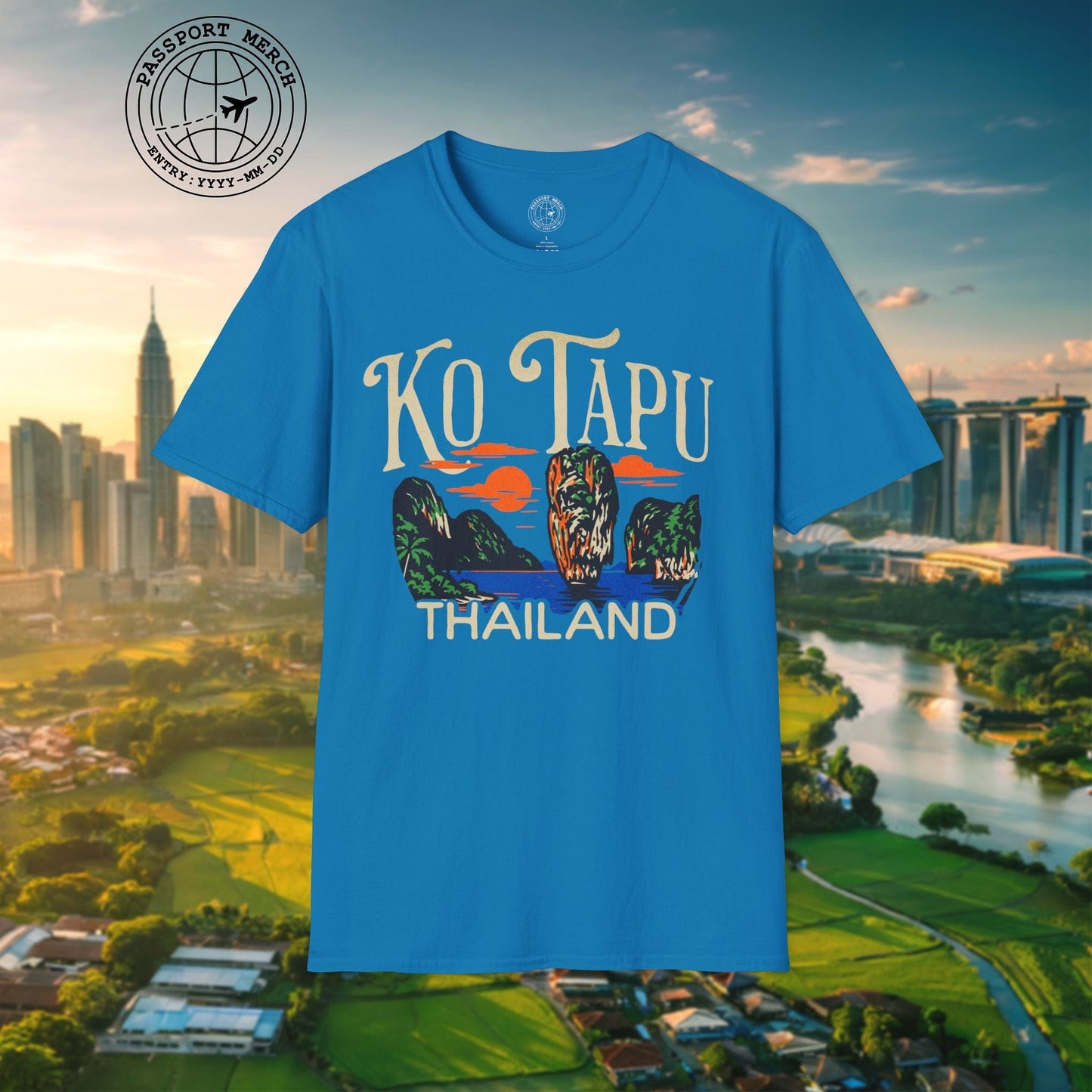 Ko Tapu, Thailand - 80's Vintage T-Shirt