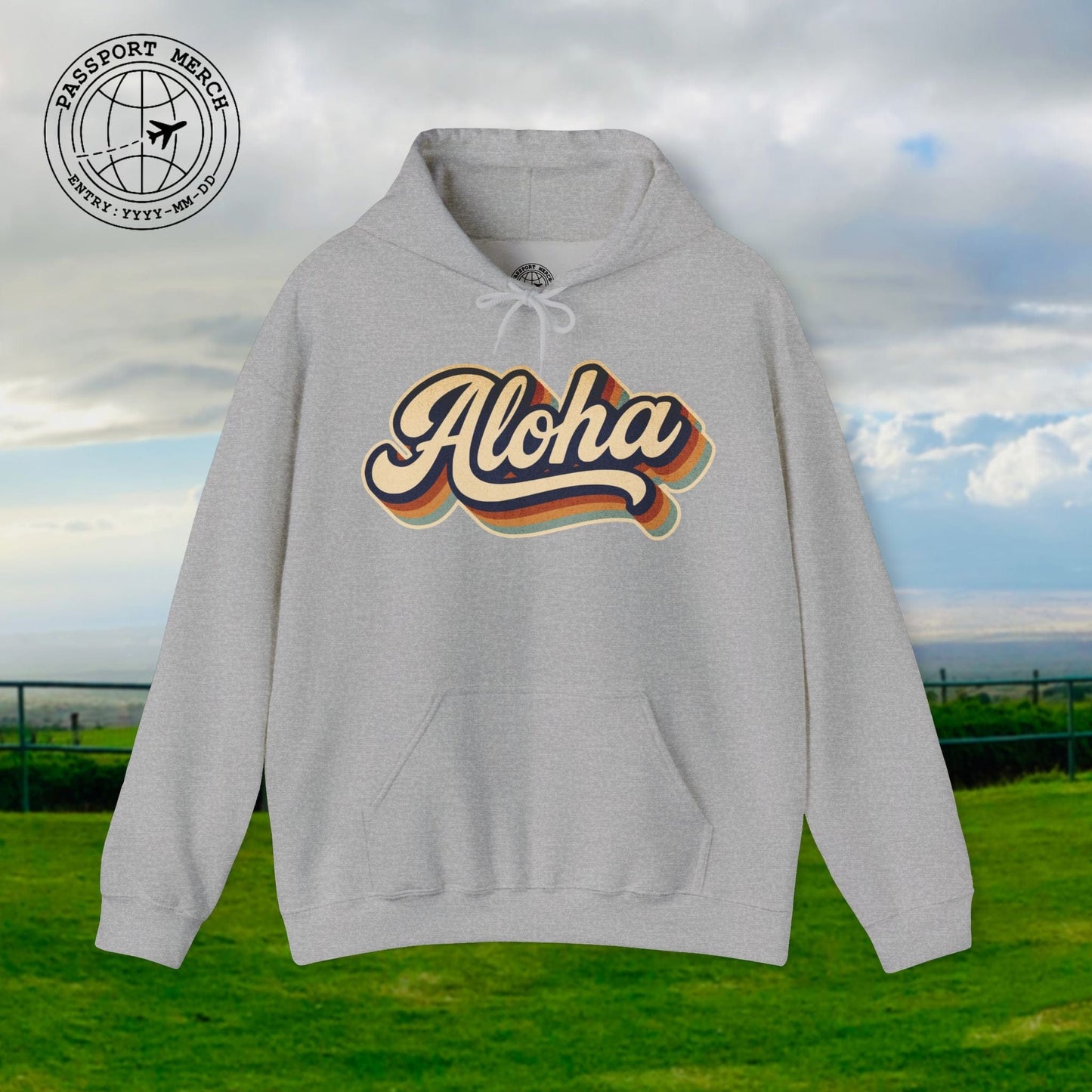 Classic 70s, Aloha, Hawaii Hoodie