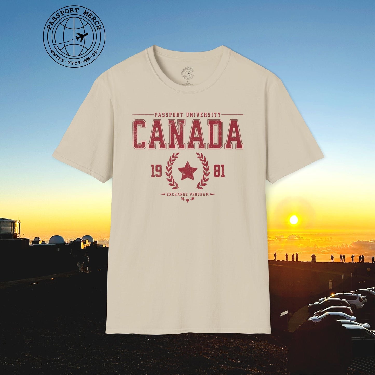 Vintage Passport University, Canada T-Shirt