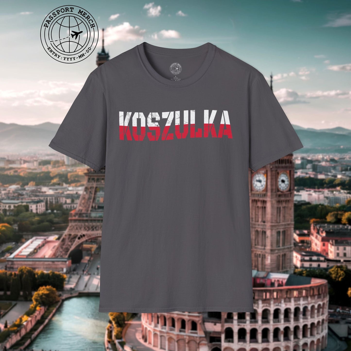 T-Shirt that says T-Shirt in Polish