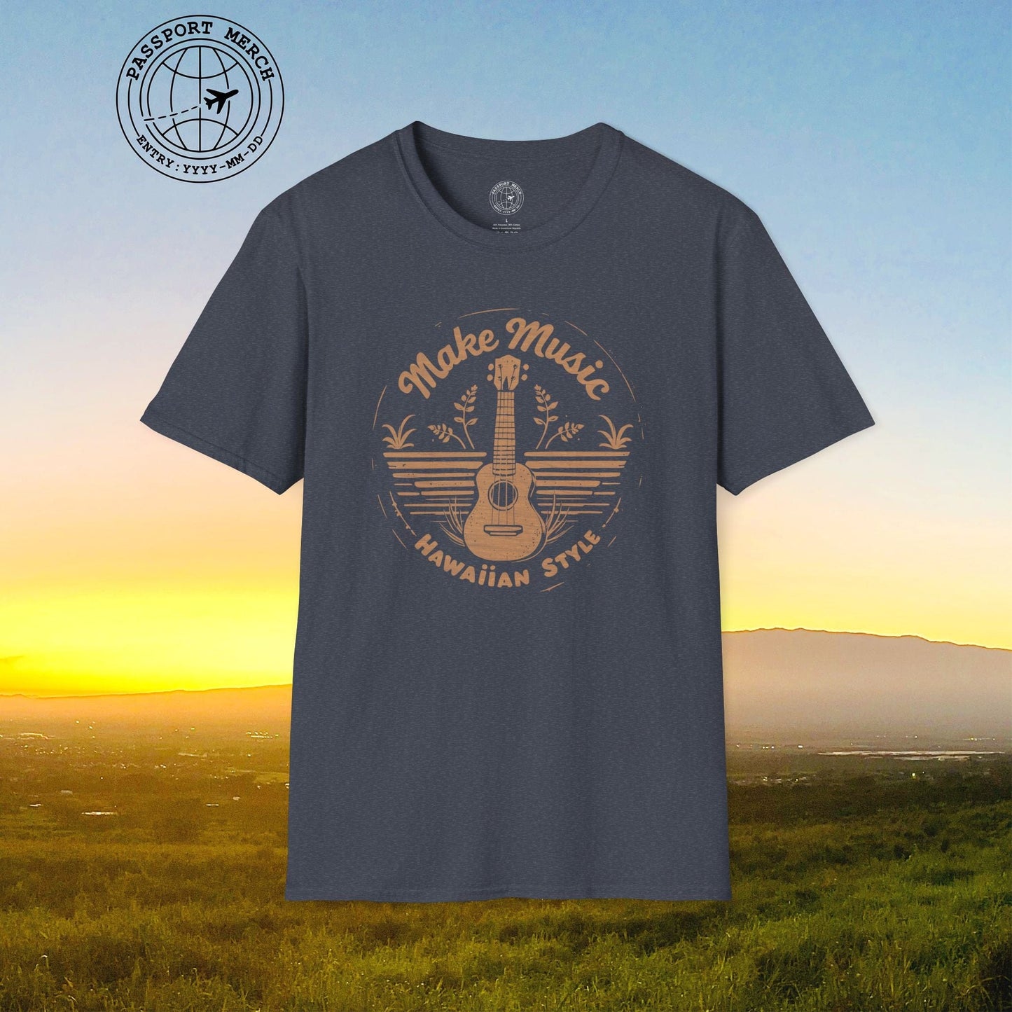 Make Music Hawaiian Style T-Shirt