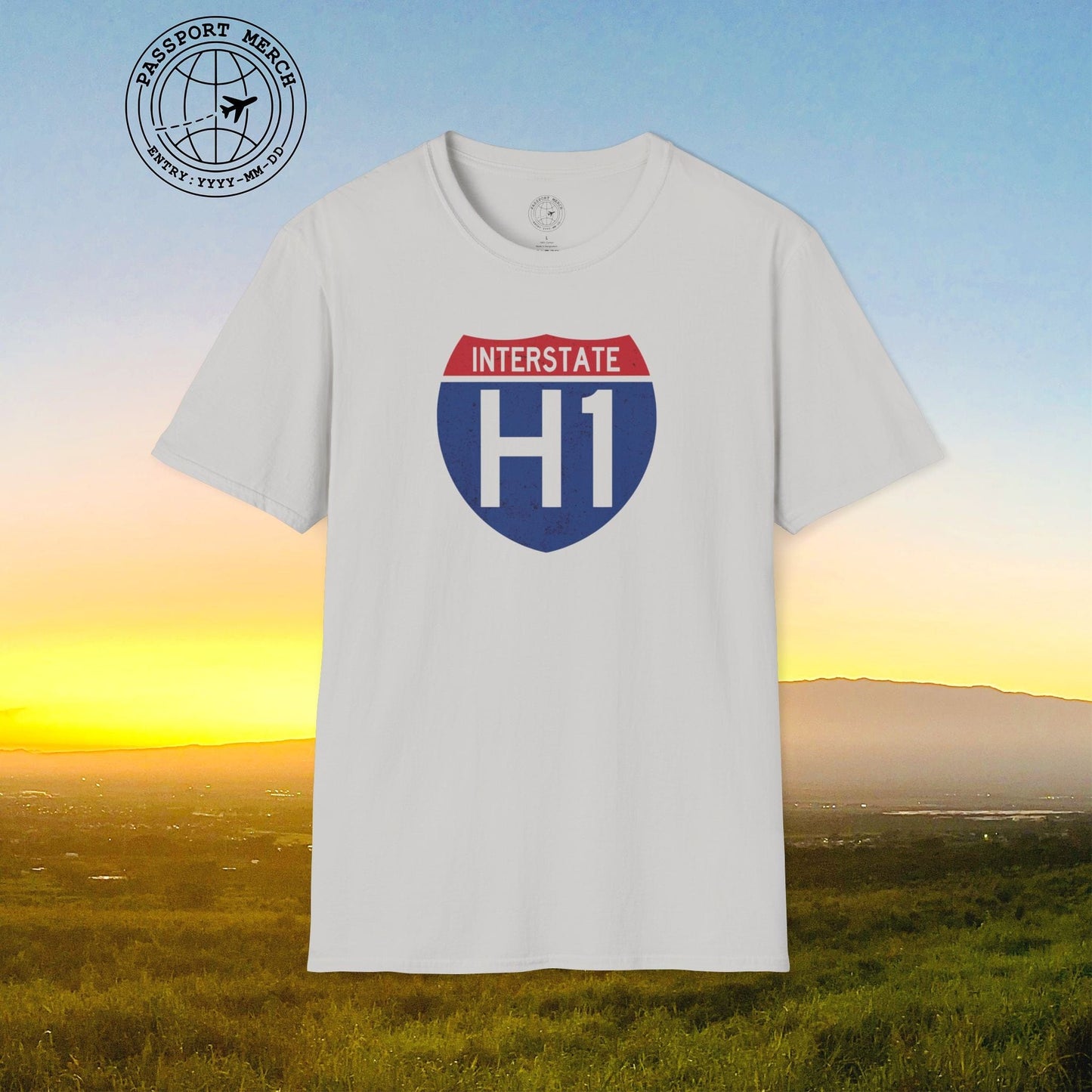 Signs of Wanderlust, Interstate H1, Hawaii T-Shirt